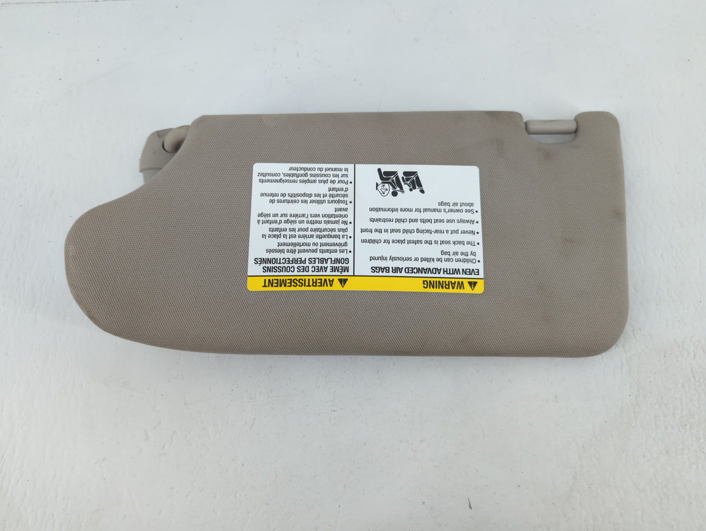2013-2018 Nissan Altima Sun Visor Shade Replacement Passenger Right Mirror Fits Fits 2013 2014 2015 2016 2017 2018 OEM Used 