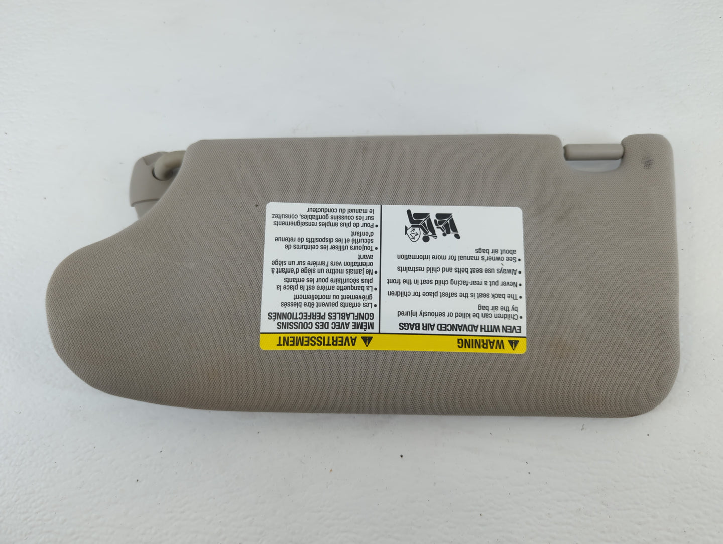 2013-2018 Nissan Altima Sun Visor Shade Replacement Passenger Right Mirror Fits Fits 2013 2014 2015 2016 2017 2018 OEM Used 