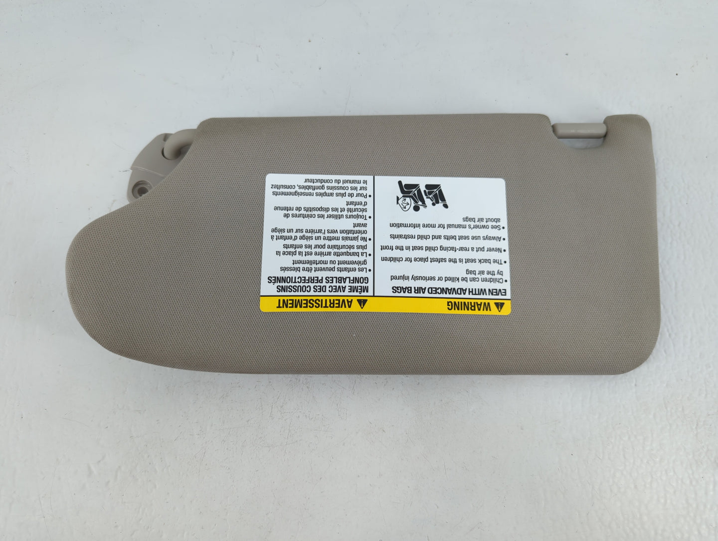 2013-2018 Nissan Altima Sun Visor Shade Replacement Passenger Right Mirror Fits Fits 2013 2014 2015 2016 2017 2018 OEM Used 