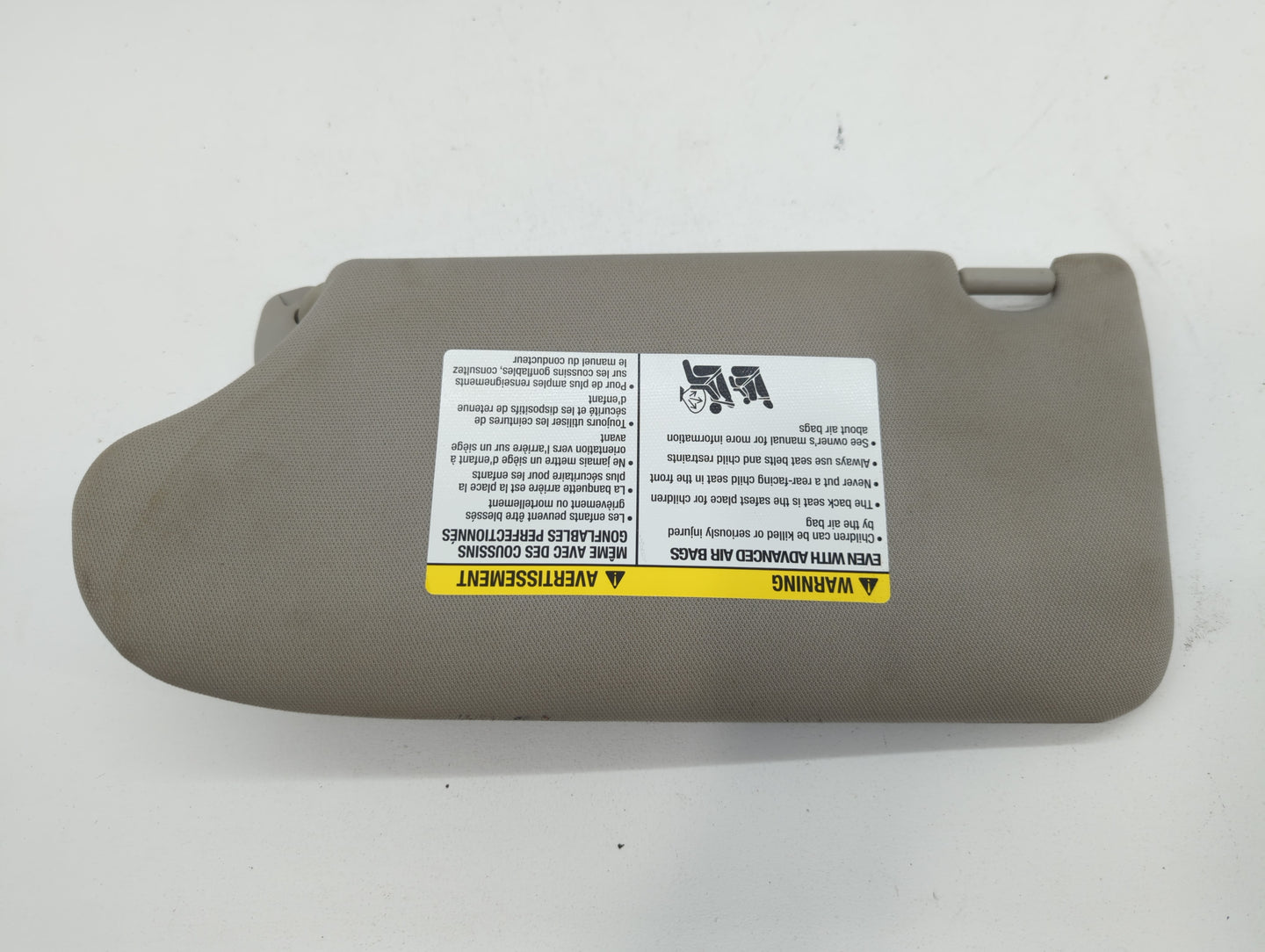 2013-2018 Nissan Altima Sun Visor Shade Replacement Passenger Right Mirror Fits Fits 2013 2014 2015 2016 2017 2018 OEM Used 