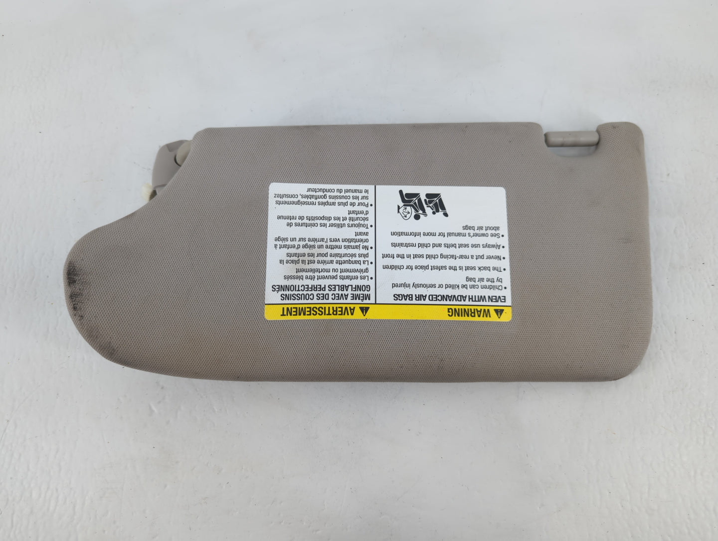2013-2018 Nissan Altima Sun Visor Shade Replacement Passenger Right Mirror Fits Fits 2013 2014 2015 2016 2017 2018 OEM Used 