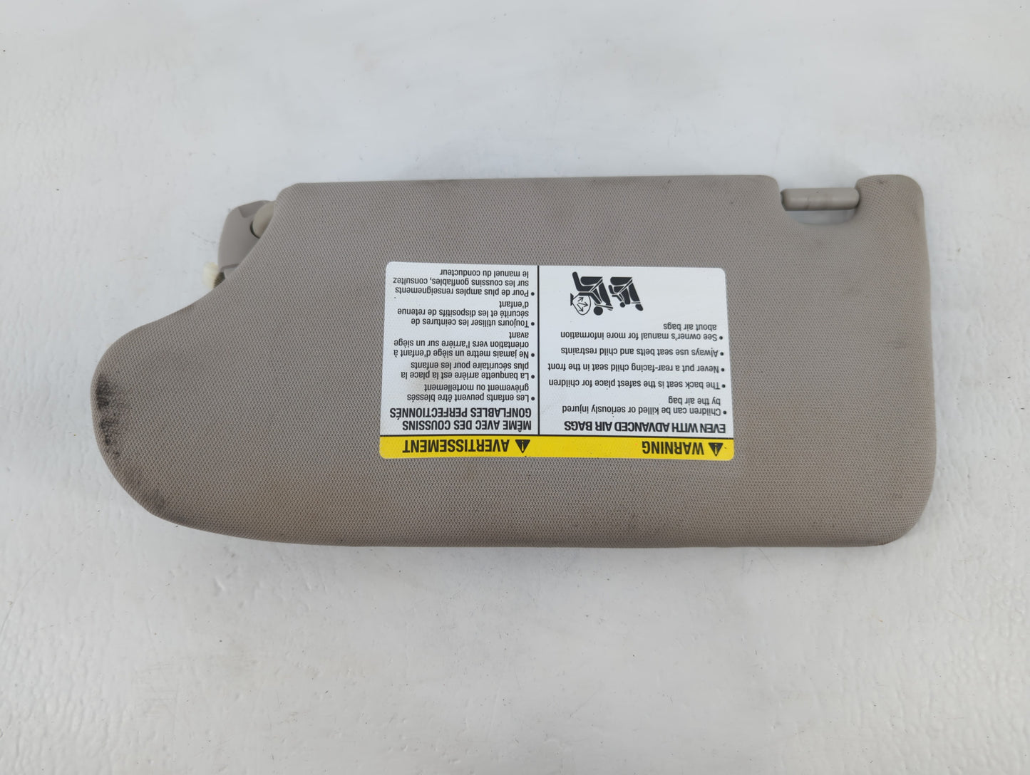 2013-2018 Nissan Altima Sun Visor Shade Replacement Passenger Right Mirror Fits Fits 2013 2014 2015 2016 2017 2018 OEM Used 