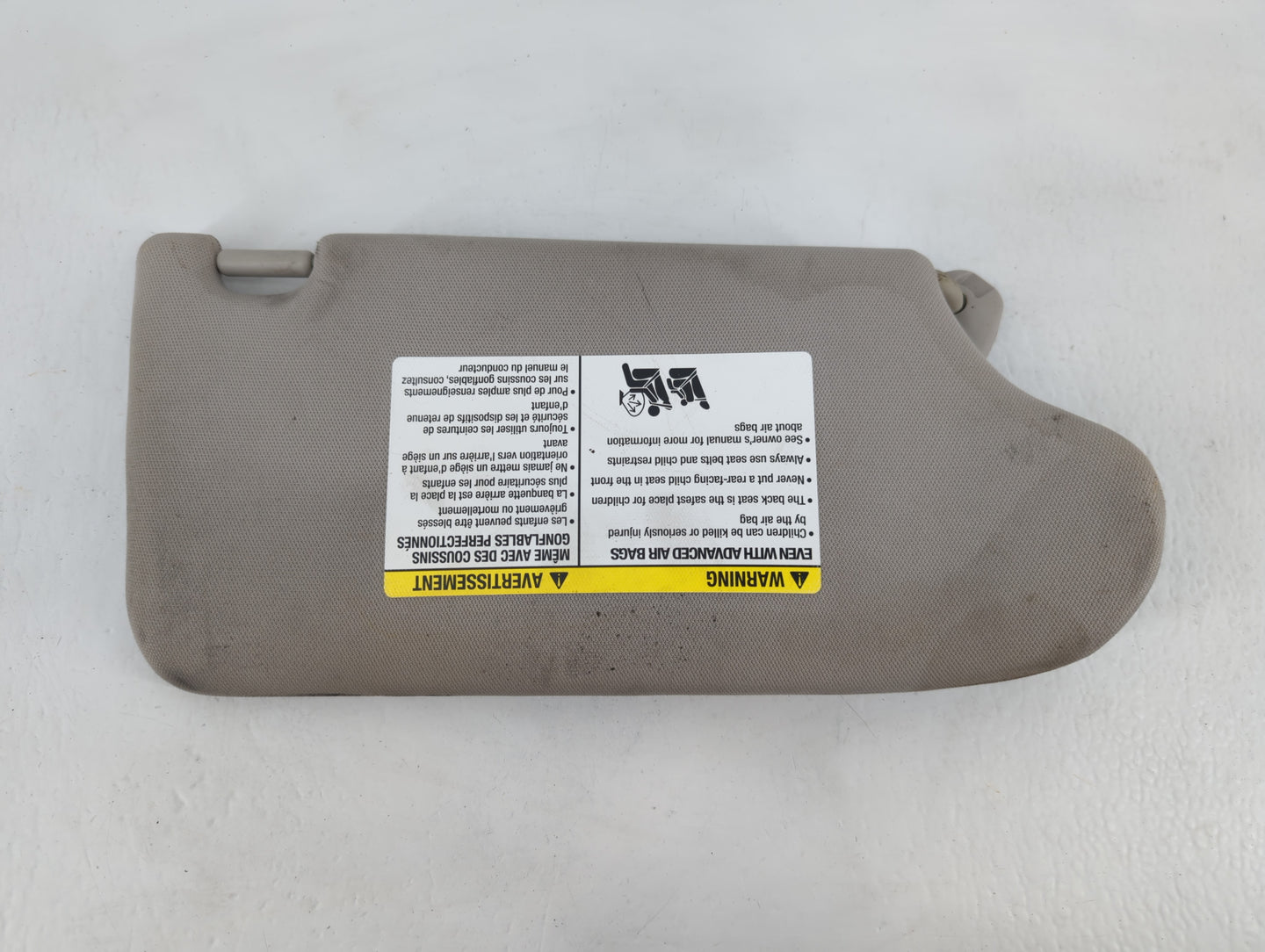 2013-2018 Nissan Altima Sun Visor Shade Replacement Driver Left Mirror Fits Fits 2013 2014 2015 2016 2017 2018 OEM Used Auto