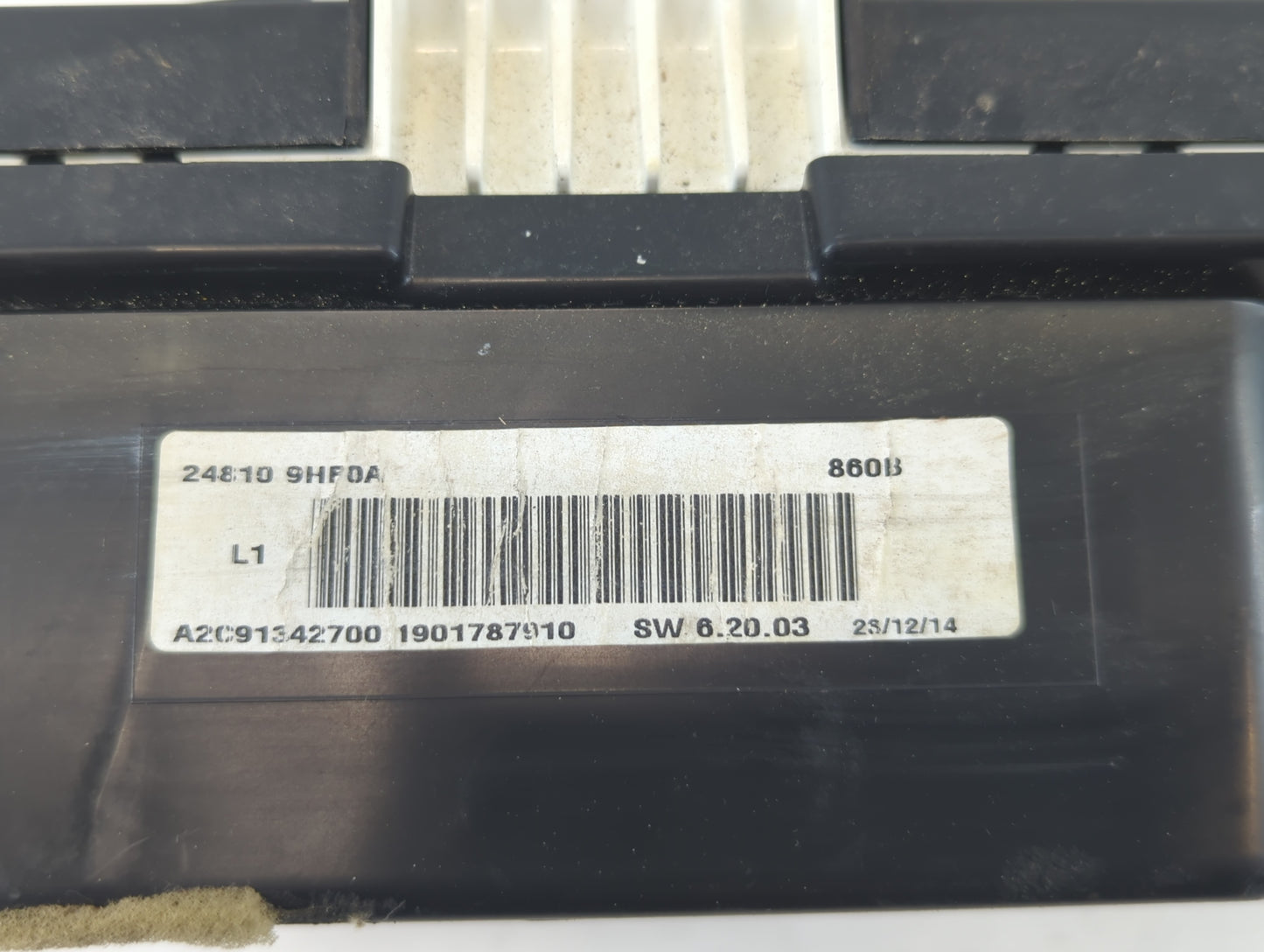 2015 Nissan Altima Instrument Cluster Speedometer Gauges P/N:24810 9HP0A Fits OEM Used Auto Parts - Oemusedautoparts1.com