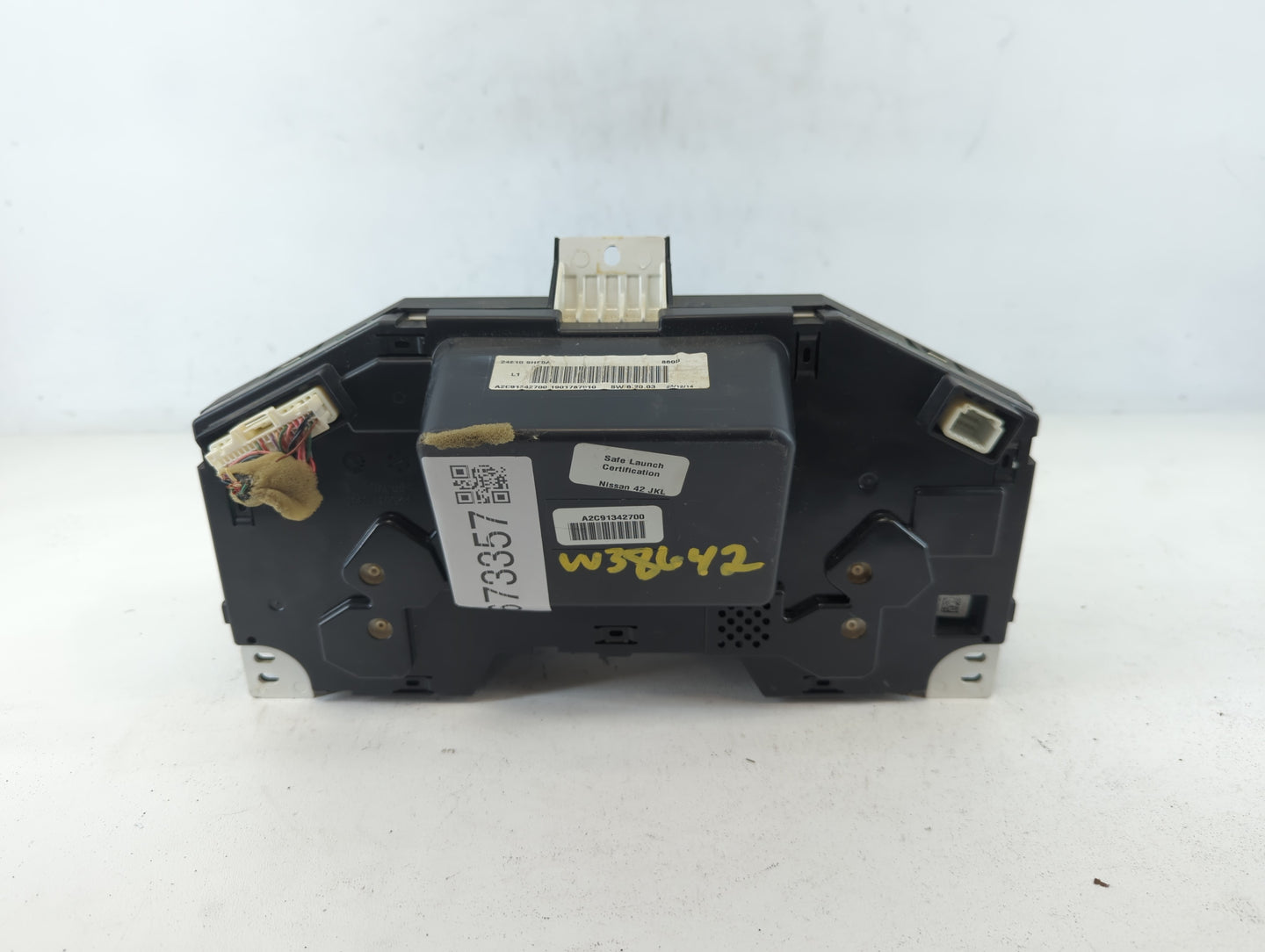 2015 Nissan Altima Instrument Cluster Speedometer Gauges P/N:24810 9HP0A Fits OEM Used Auto Parts - Oemusedautoparts1.com