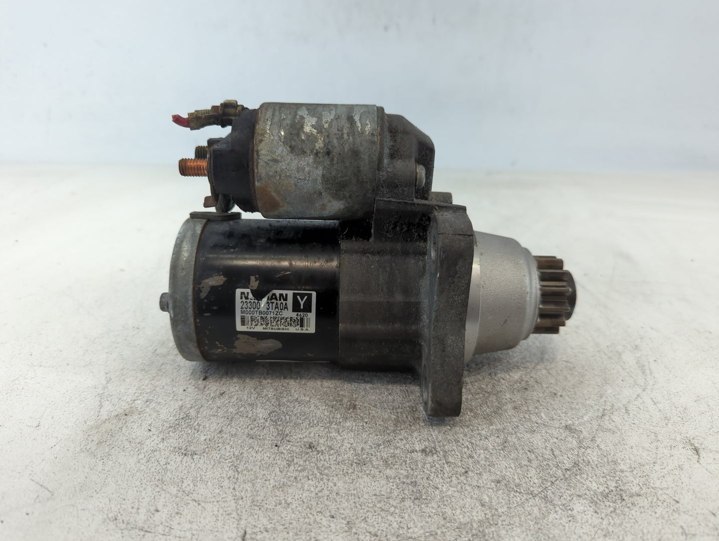 2013-2018 Nissan Altima Car Starter Motor Solenoid OEM P/N:23300 3TA0A Fits Fits 2013 2014 2015 2016 2017 2018 OEM Used Auto