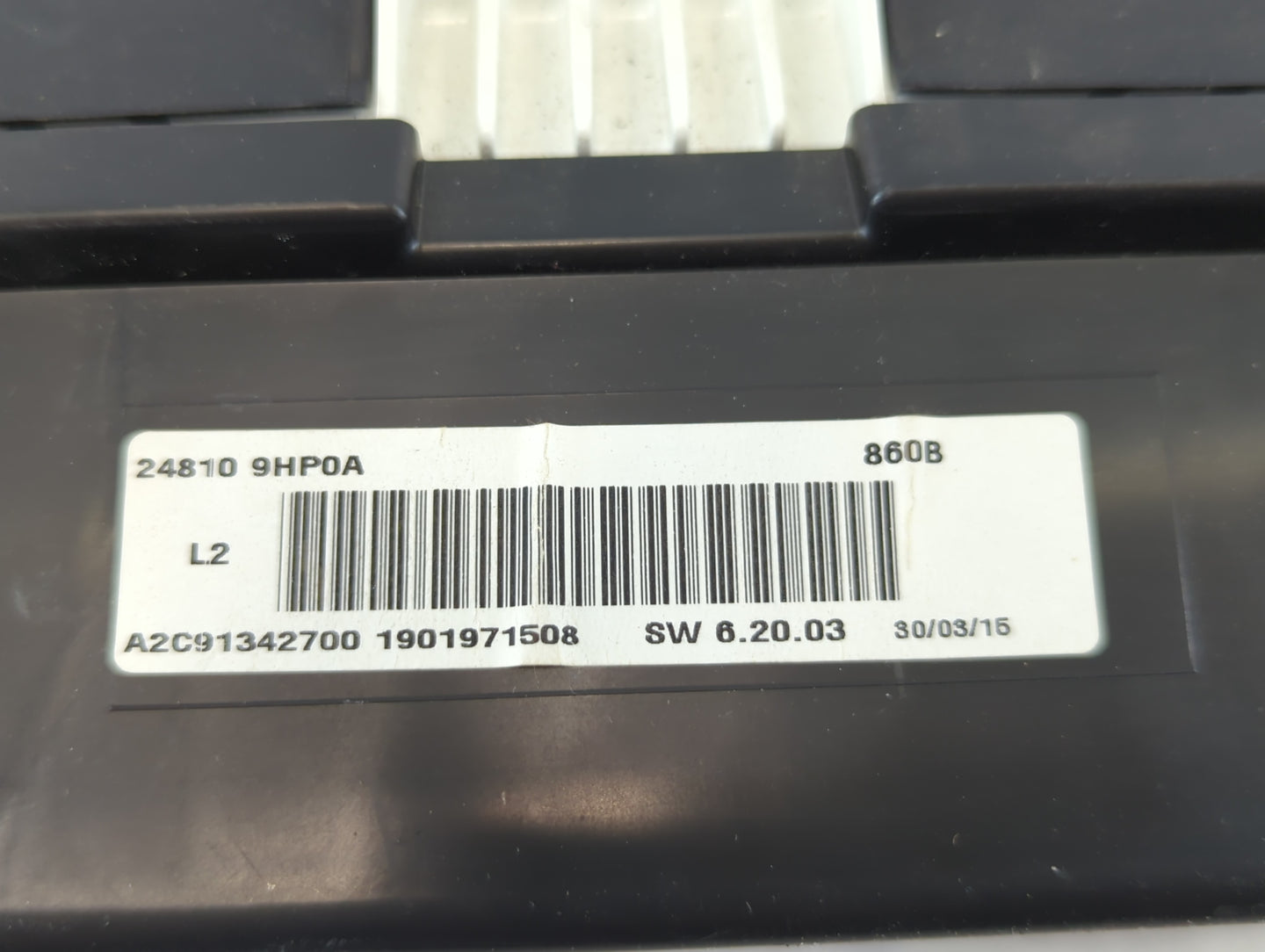 2015 Nissan Altima Instrument Cluster Speedometer Gauges P/N:24810 9HP0A Fits OEM Used Auto Parts - Oemusedautoparts1.com