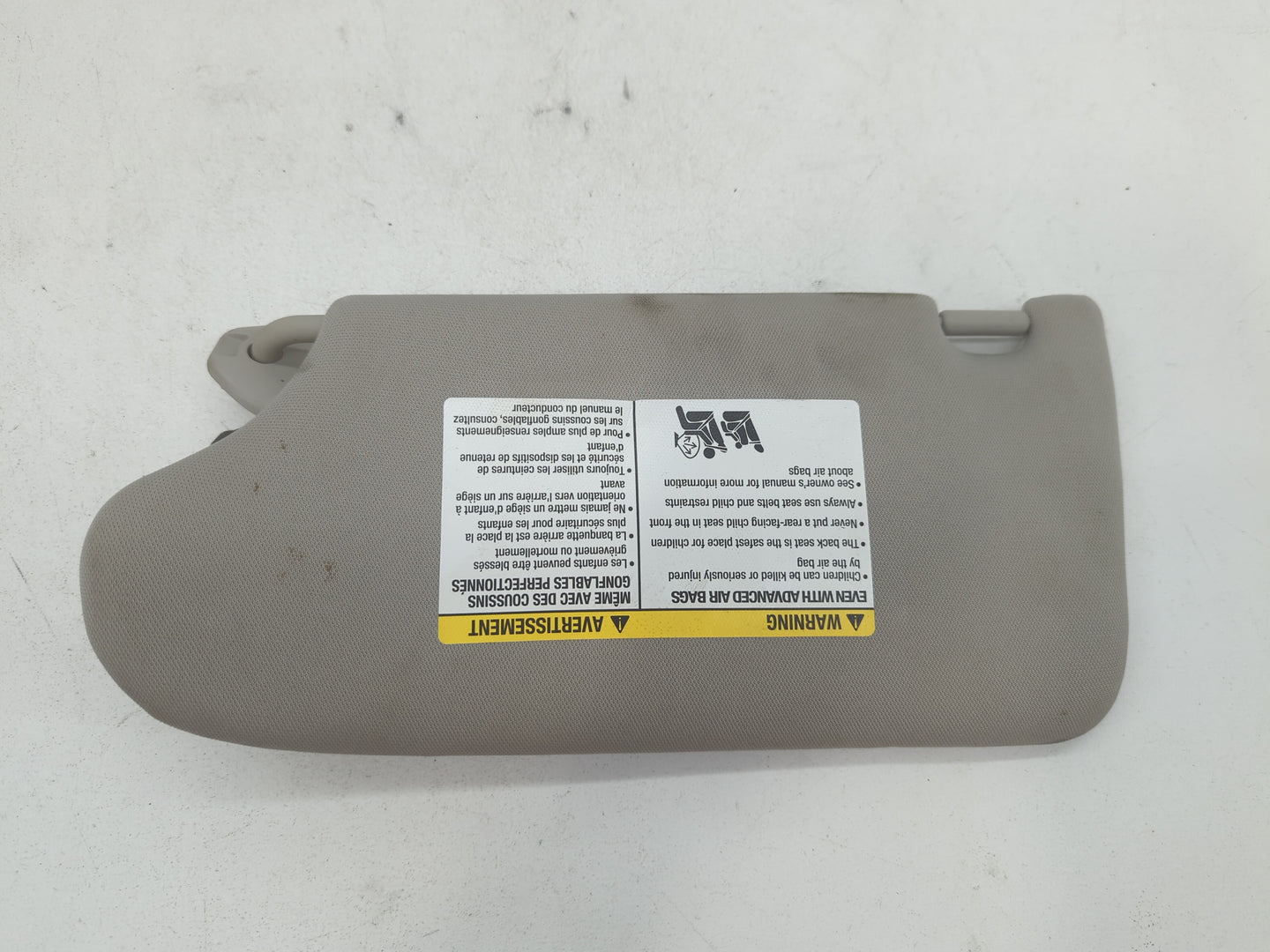 2013-2018 Nissan Altima Sun Visor Shade Replacement Passenger Right Mirror Fits Fits 2013 2014 2015 2016 2017 2018 OEM Used 
