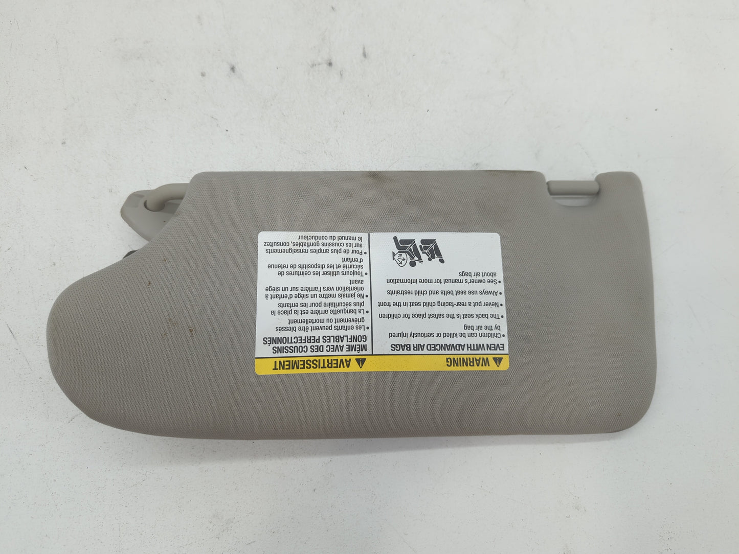 2013-2018 Nissan Altima Sun Visor Shade Replacement Passenger Right Mirror Fits Fits 2013 2014 2015 2016 2017 2018 OEM Used 