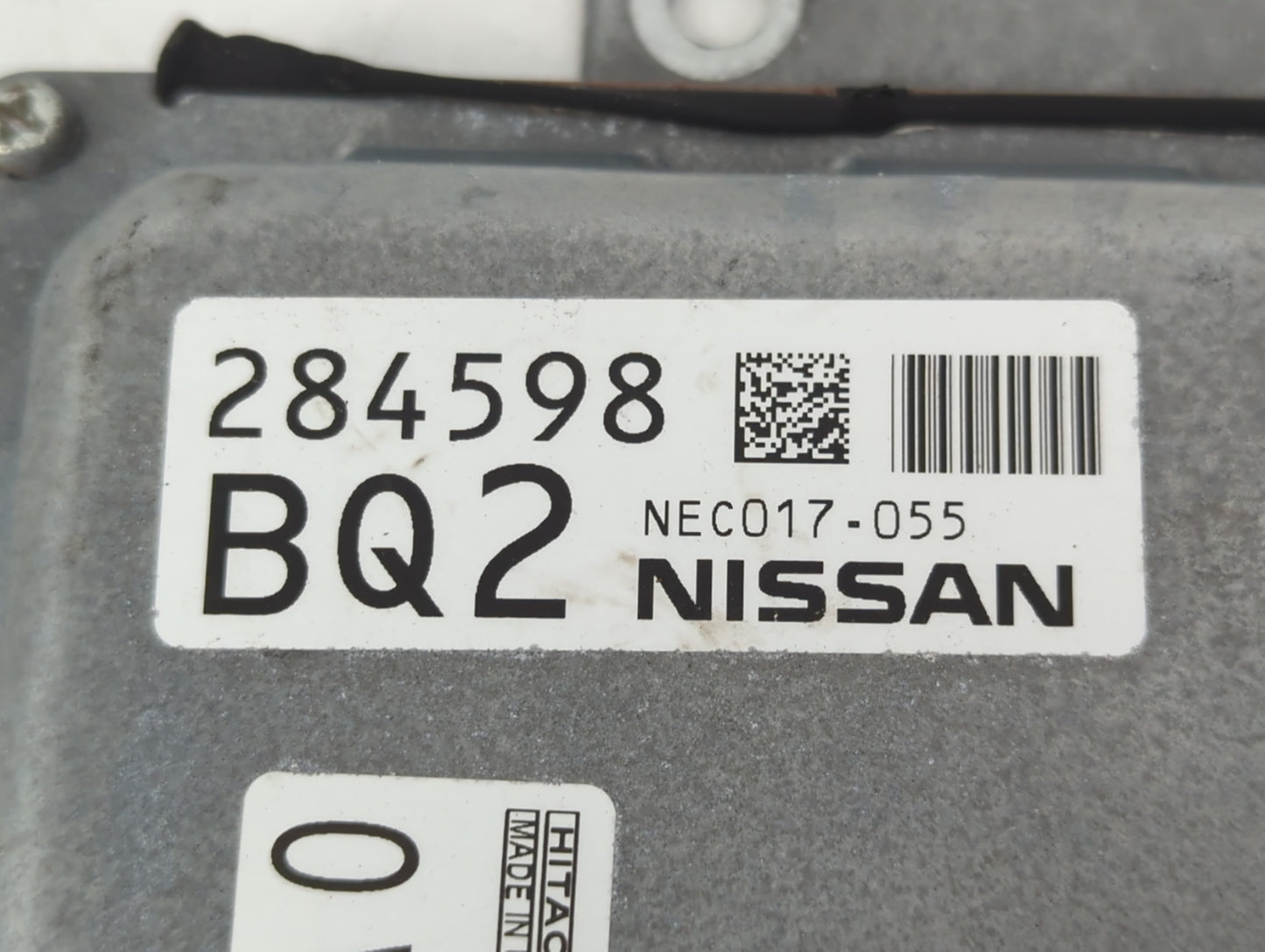 2015 Nissan Altima PCM Engine Control Computer ECU ECM PCU OEM P/N:284598 BQ2 NEC017-055 Fits Fits 2013 2014 OEM Used Auto P