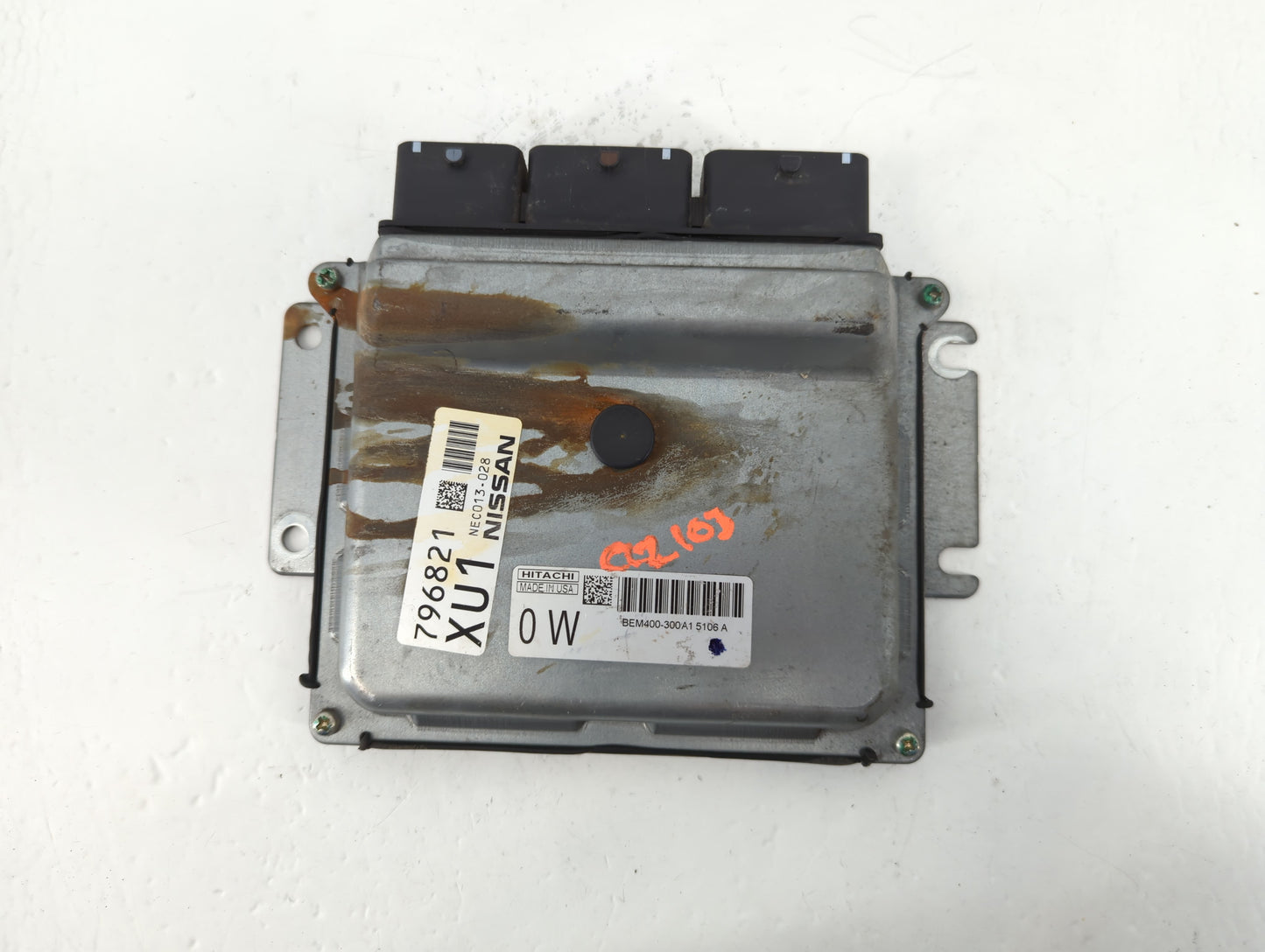 2015 Nissan Altima PCM Engine Control Computer ECU ECM PCU OEM P/N:NEC013-031 614610 XX1 Fits Fits 2013 2014 OEM Used Auto P