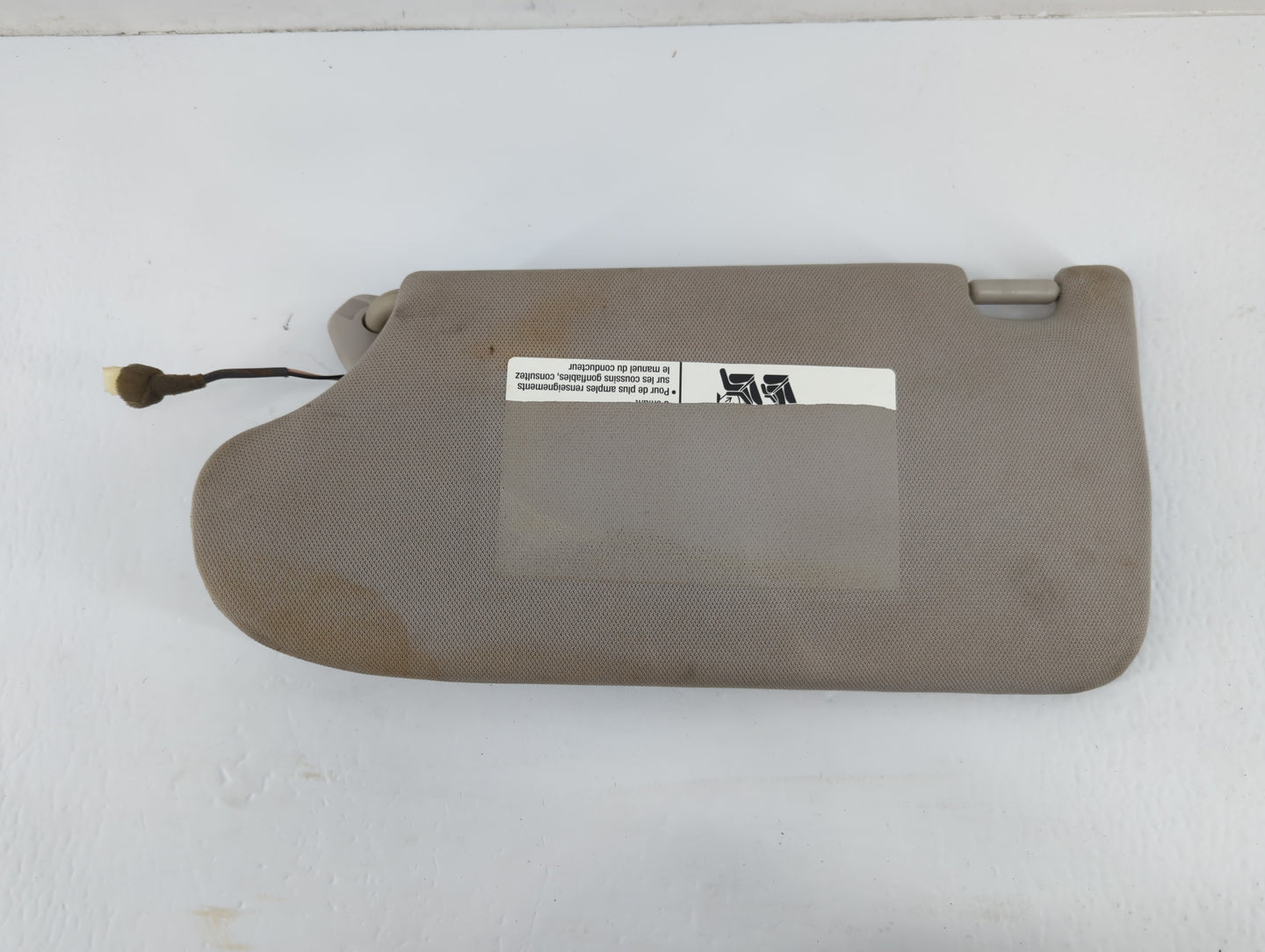 2013-2018 Nissan Altima Sun Visor Shade Replacement Passenger Right Mirror Fits Fits 2013 2014 2015 2016 2017 2018 OEM Used 