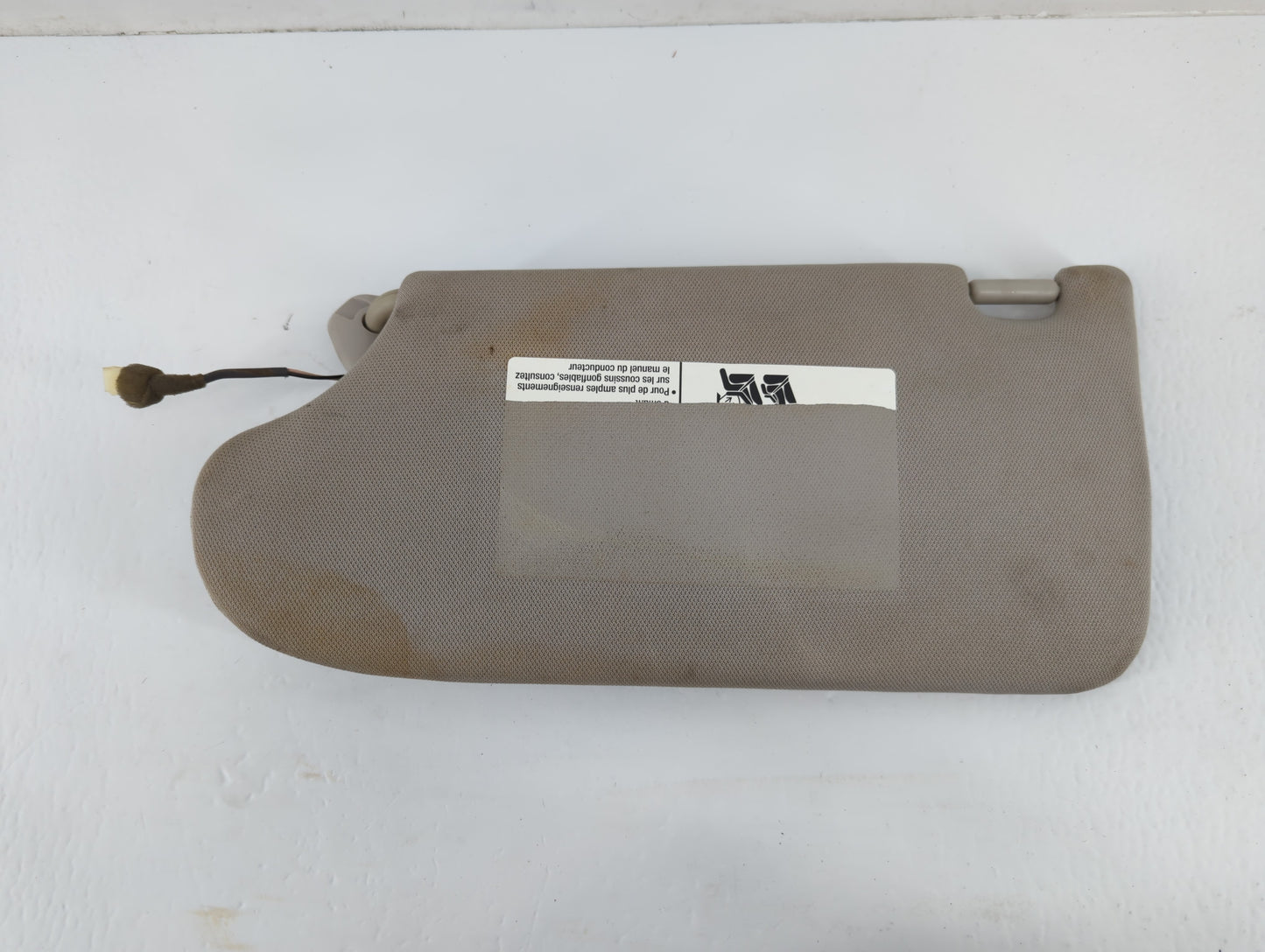 2013-2018 Nissan Altima Sun Visor Shade Replacement Passenger Right Mirror Fits Fits 2013 2014 2015 2016 2017 2018 OEM Used 