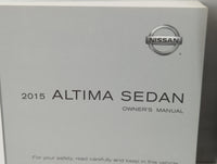 2015 Nissan Altima Owners Manual Book Guide P/N:OM15EA 0L33U3 OEM Used Auto Parts - Oemusedautoparts1.com