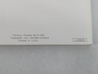 2015 Nissan Altima Owners Manual Book Guide P/N:OM15EA 0L33U3 OEM Used Auto Parts - Oemusedautoparts1.com