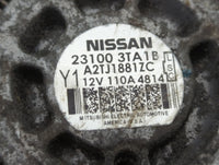 2013-2017 Nissan Altima Alternator Replacement Generator Charging Assembly Engine OEM P/N:23100 3TA1B A2TJ0791 Fits OEM Used