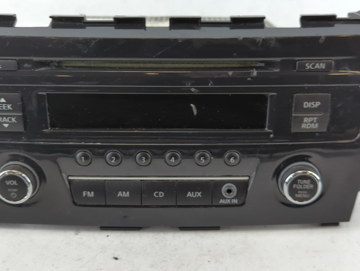 2015 Nissan Altima Radio AM FM Cd Player Receiver Replacement P/N:28185 3TB0G 281853TB0G Fits OEM Used Auto Parts - Oemuseda
