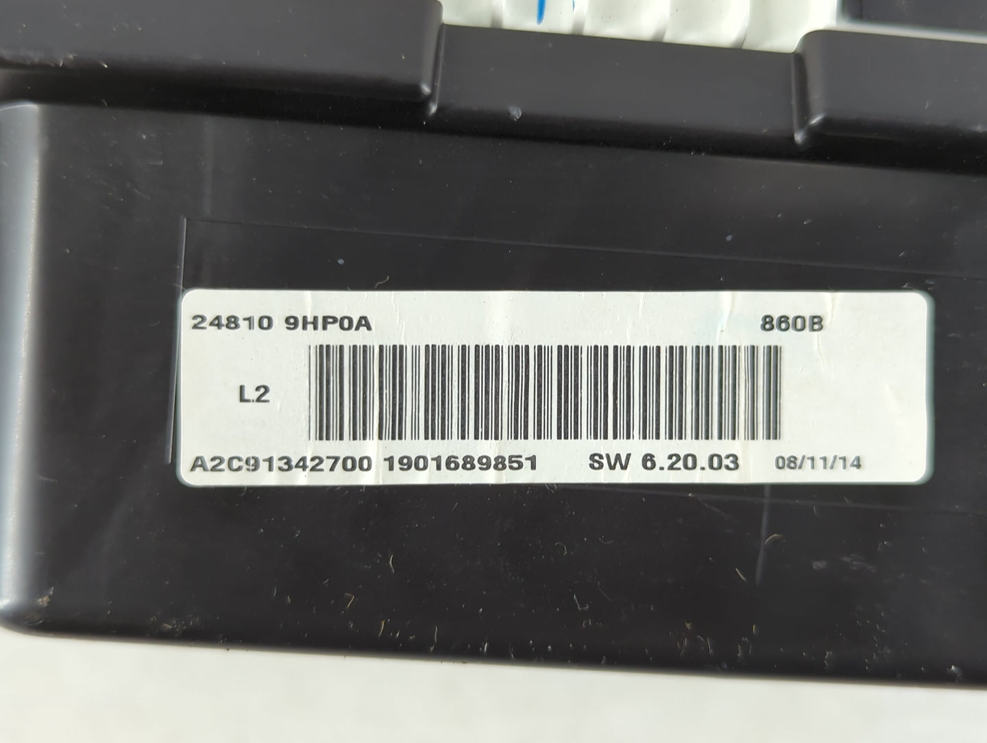 2015 Nissan Altima Instrument Cluster Speedometer Gauges P/N:24810 9HP0A Fits OEM Used Auto Parts - Oemusedautoparts1.com