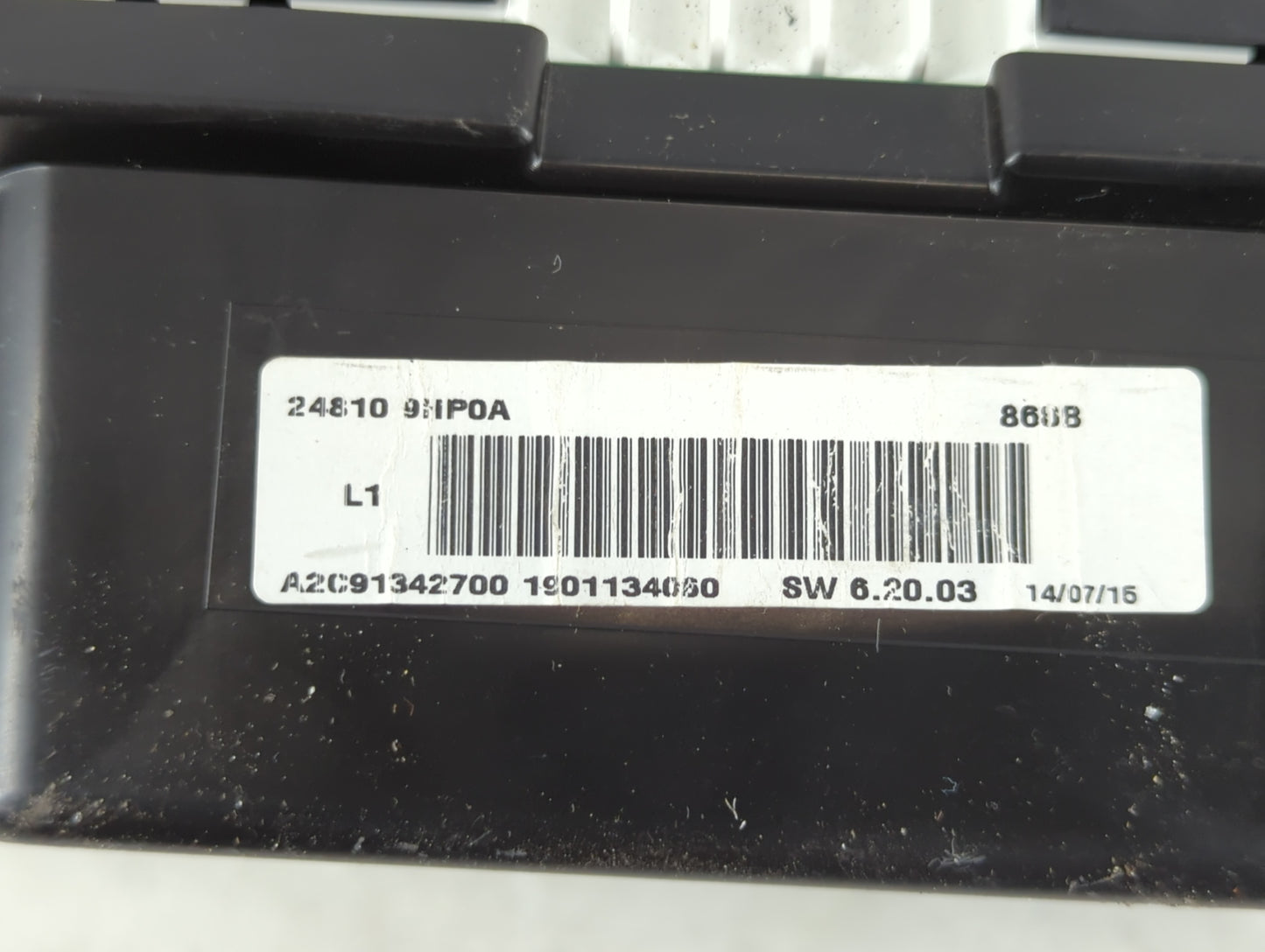 2015 Nissan Altima Instrument Cluster Speedometer Gauges P/N:24810 9HP0A Fits OEM Used Auto Parts - Oemusedautoparts1.com