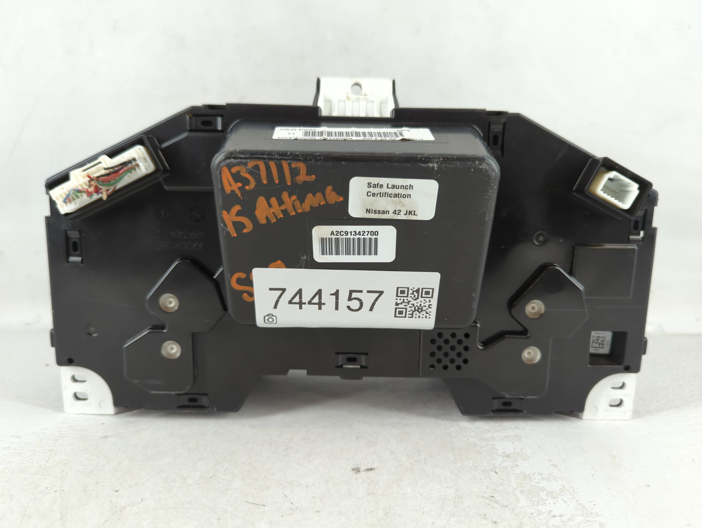 2015 Nissan Altima Instrument Cluster Speedometer Gauges P/N:24810 9HP0A Fits OEM Used Auto Parts - Oemusedautoparts1.com