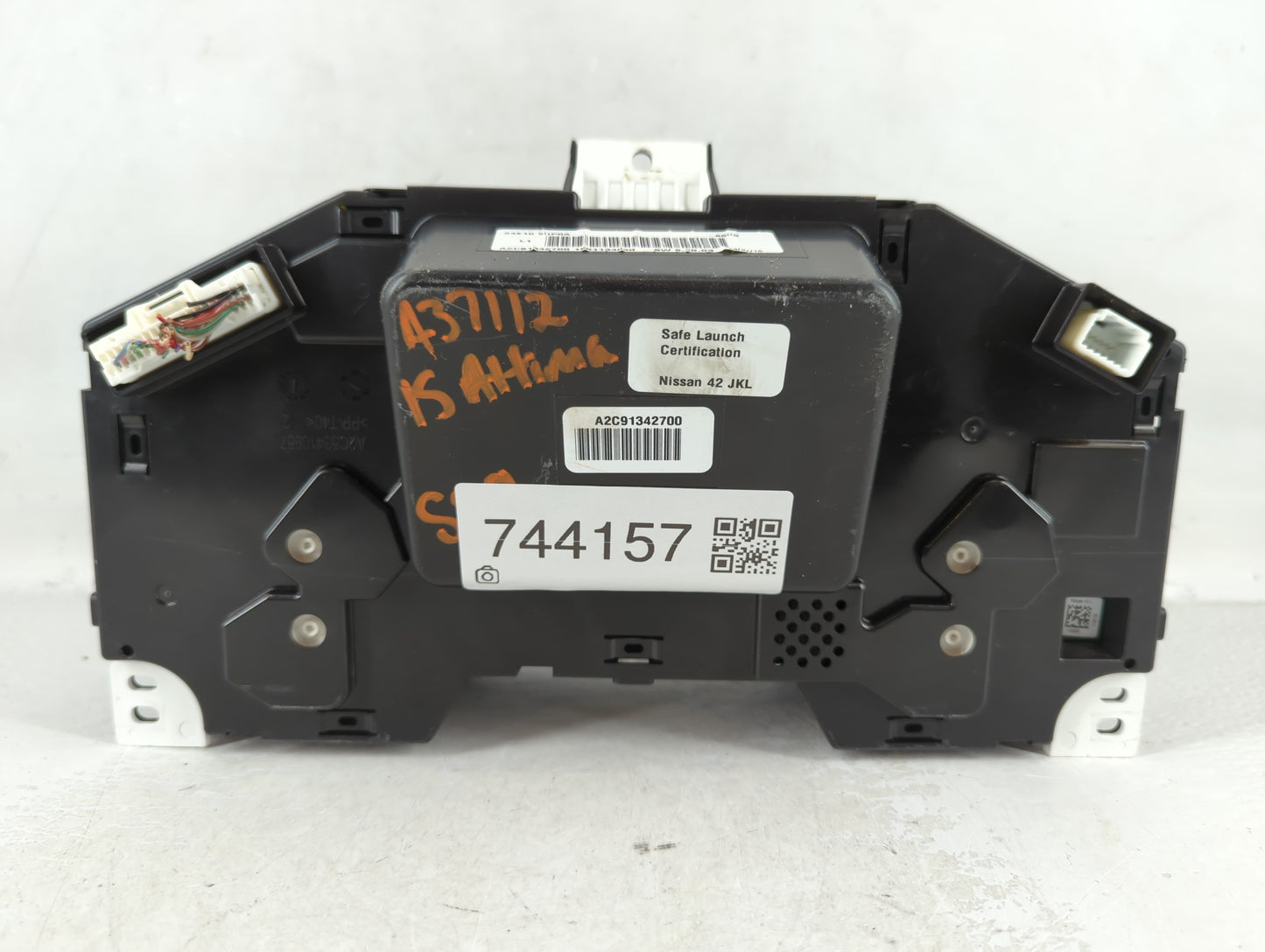 2015 Nissan Altima Instrument Cluster Speedometer Gauges P/N:24810 9HP0A Fits OEM Used Auto Parts - Oemusedautoparts1.com