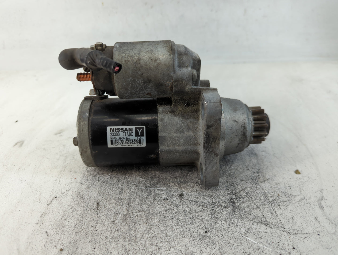 2013-2018 Nissan Altima Car Starter Motor Solenoid OEM P/N:23300 3TA0C Fits Fits 2013 2014 2015 2016 2017 2018 OEM Used Auto