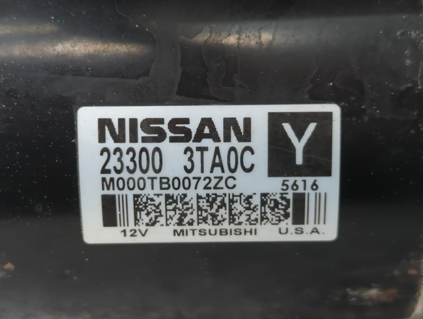 2013-2018 Nissan Altima Car Starter Motor Solenoid OEM P/N:23300 3TA0C Fits Fits 2013 2014 2015 2016 2017 2018 OEM Used Auto