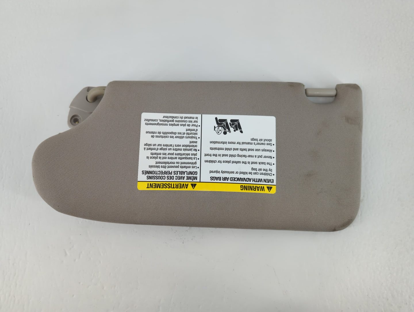 2013-2017 Nissan Altima Sun Visor Shade Replacement Driver Left Mirror Fits Fits 2013 2014 2015 2016 2017 OEM Used Auto Part