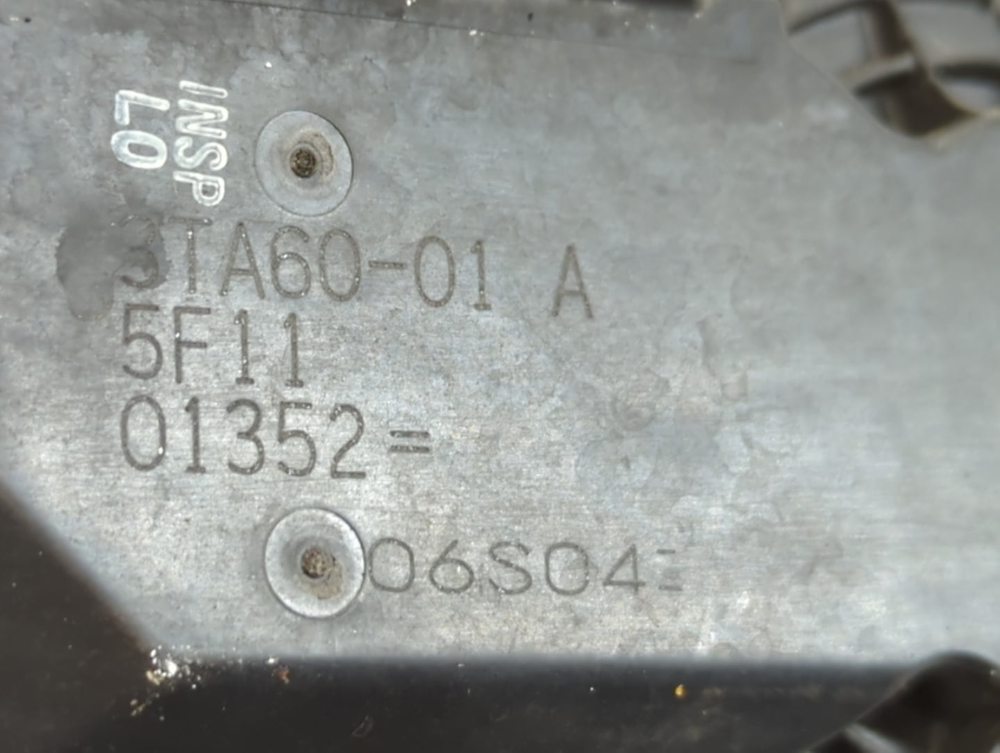2013-2018 Nissan Altima Throttle Body P/N:3TA60-01 A Fits Fits 2013 2014 2015 2016 2017 2018 2019 2020 OEM Used Auto Parts -