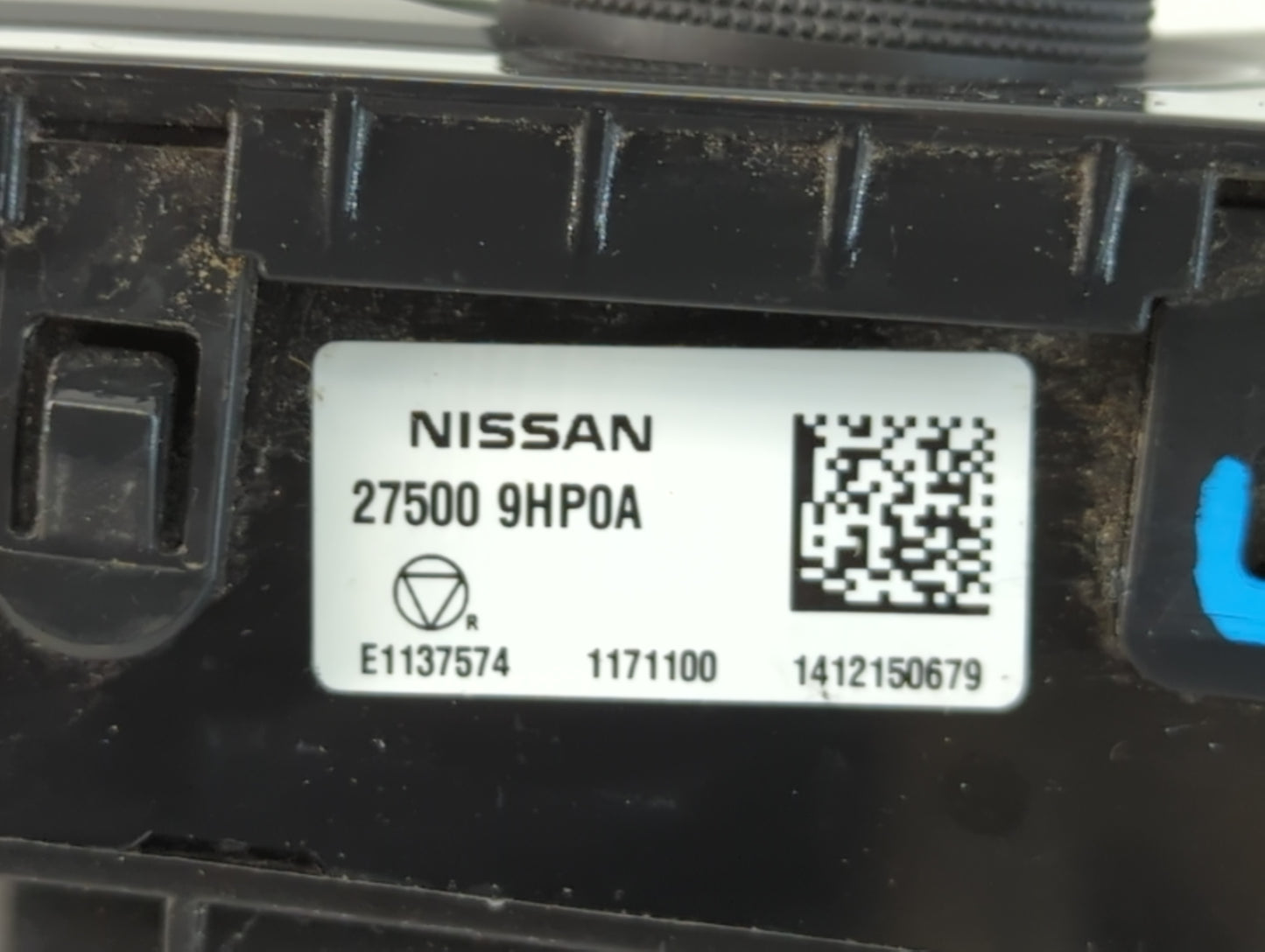 2013-2015 Nissan Altima Climate Control Module Temperature AC/Heater Replacement P/N:27500 9HP0A Fits Fits 2013 2014 2015 OE