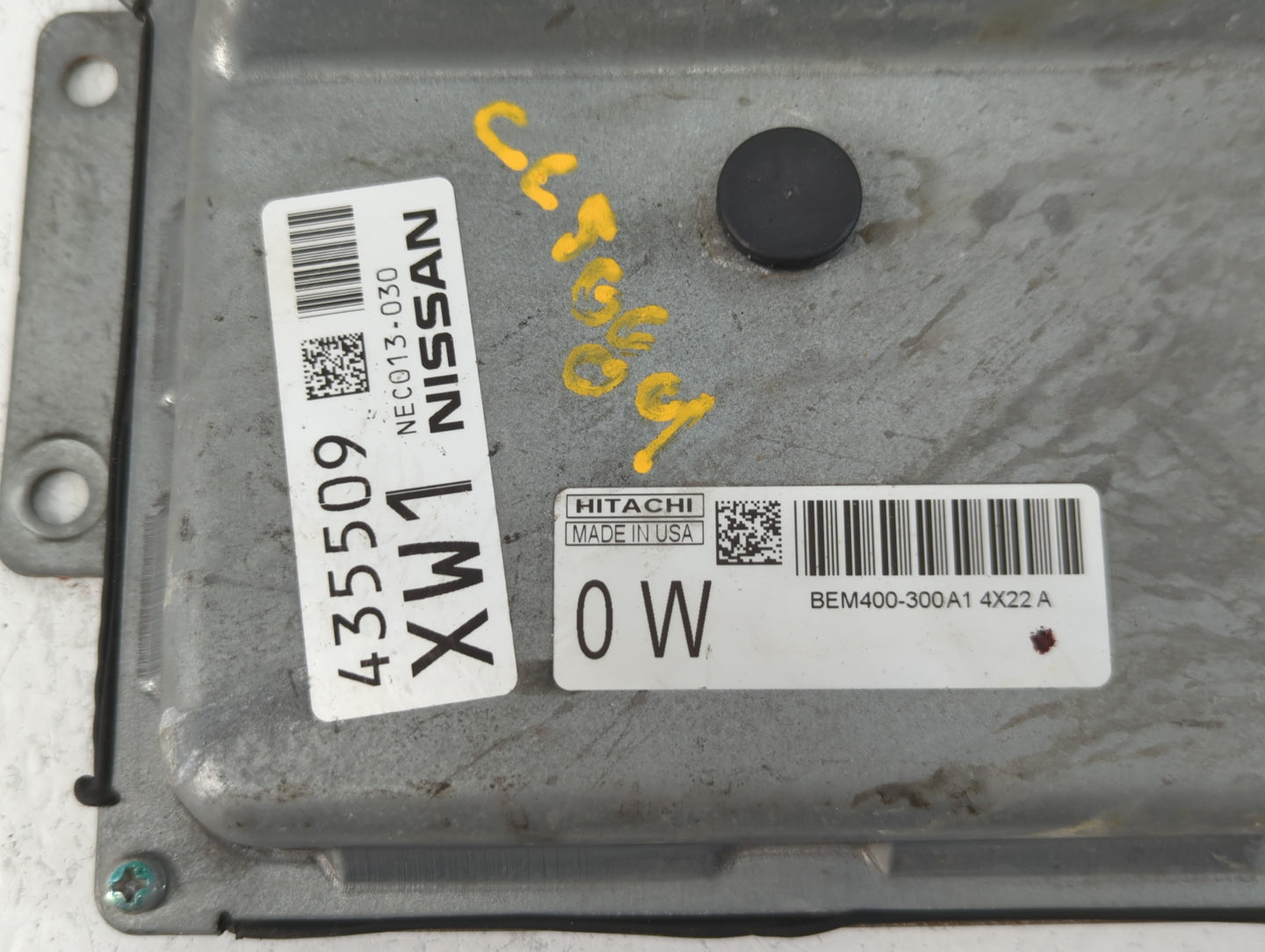 2015 Nissan Altima PCM Engine Control Computer ECU ECM PCU OEM P/N:NEC013-030 435509 Fits Fits 2013 2014 OEM Used Auto Parts