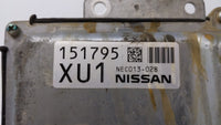 2015 Nissan Altima PCM Engine Control Computer ECU ECM PCU OEM P/N:BEM404-300 A1 NEC001-666, NEC013-028 Fits Fits 2013 2014 