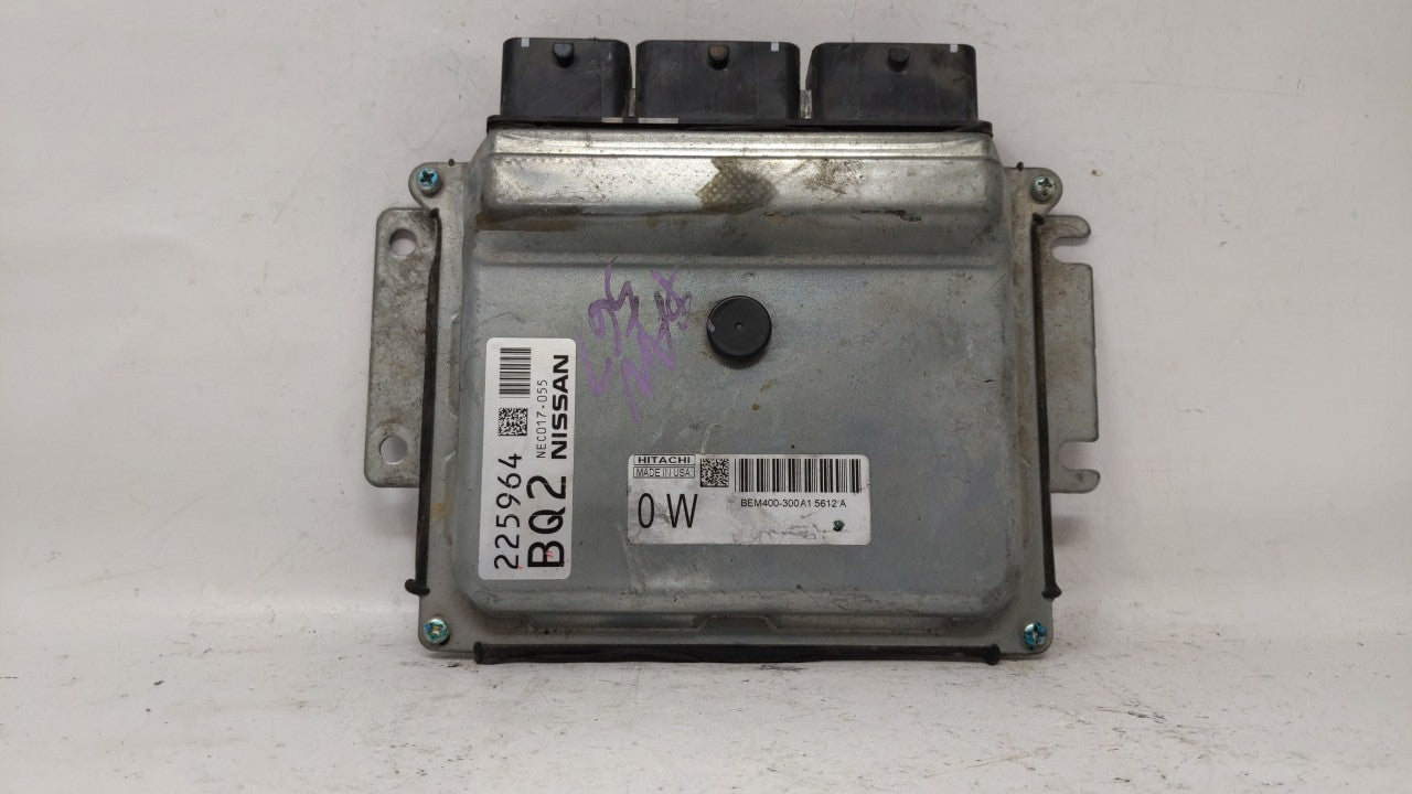 2015 Nissan Altima PCM Engine Control Computer ECU ECM PCU OEM P/N:BEM404-300 A1 NEC001-666, NEC013-028 Fits Fits 2013 2014 