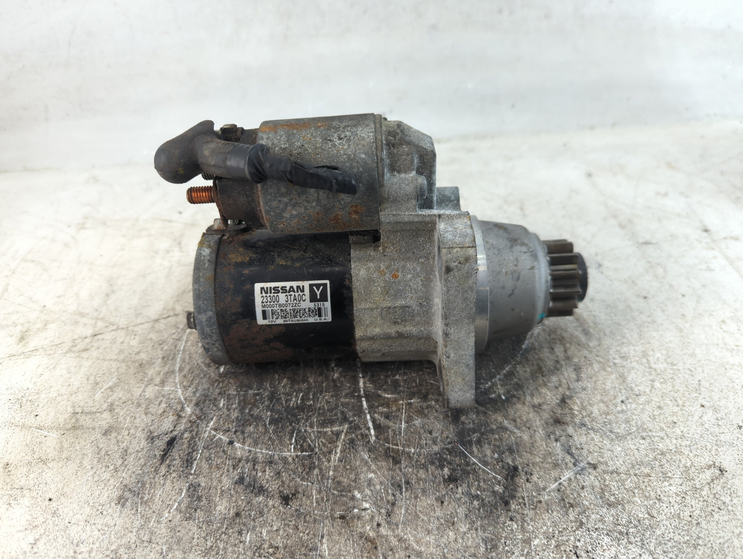 2013-2018 Nissan Altima Car Starter Motor Solenoid OEM P/N:23300 3TA0C Fits Fits 2013 2014 2015 2016 2017 2018 OEM Used Auto