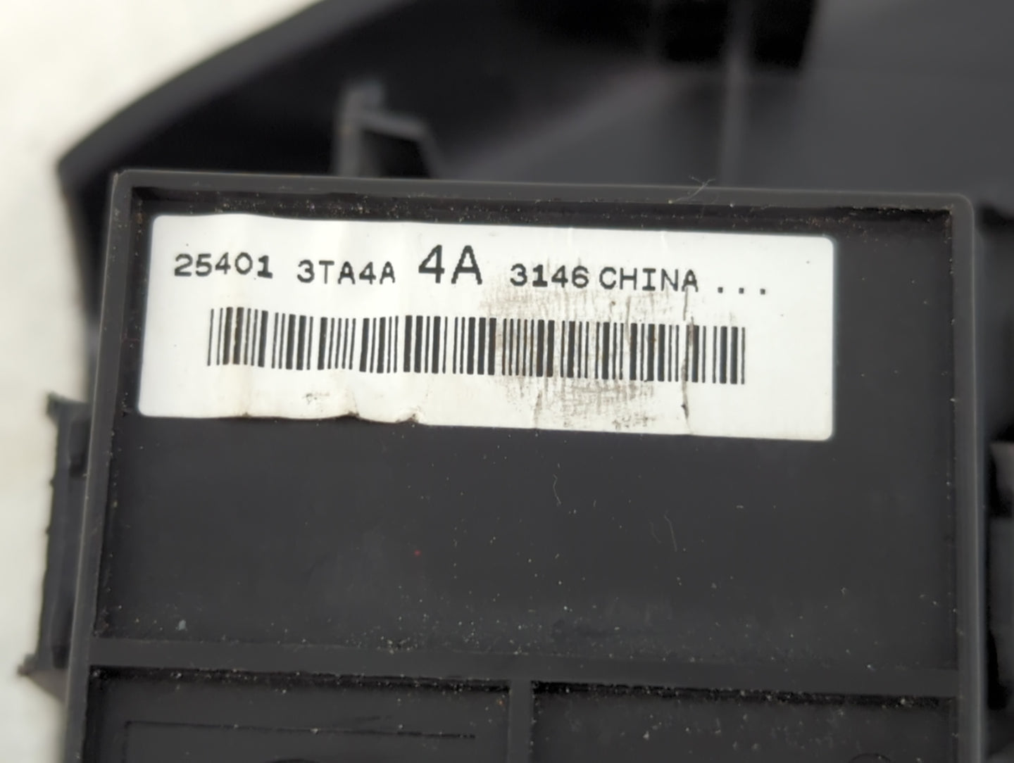 2013-2018 Nissan Altima Master Power Window Switch Replacement Driver Side Left P/N:25401 3TA4A Fits OEM Used Auto Parts - O