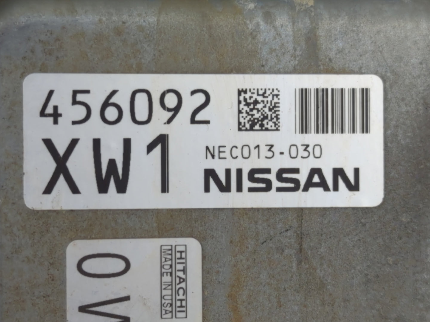 2015 Nissan Altima PCM Engine Control Computer ECU ECM PCU OEM P/N:456092 NEC013-030 Fits Fits 2013 2014 OEM Used Auto Parts