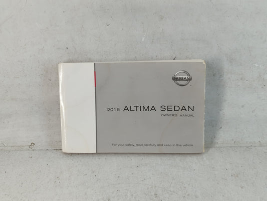 2015 Nissan Altima Owners Manual Book Guide P/N:OM15EA 0L33U2 OEM Used Auto Parts - Oemusedautoparts1.com