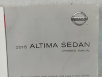 2015 Nissan Altima Owners Manual Book Guide P/N:OM15EA 0L33U2 OEM Used Auto Parts - Oemusedautoparts1.com
