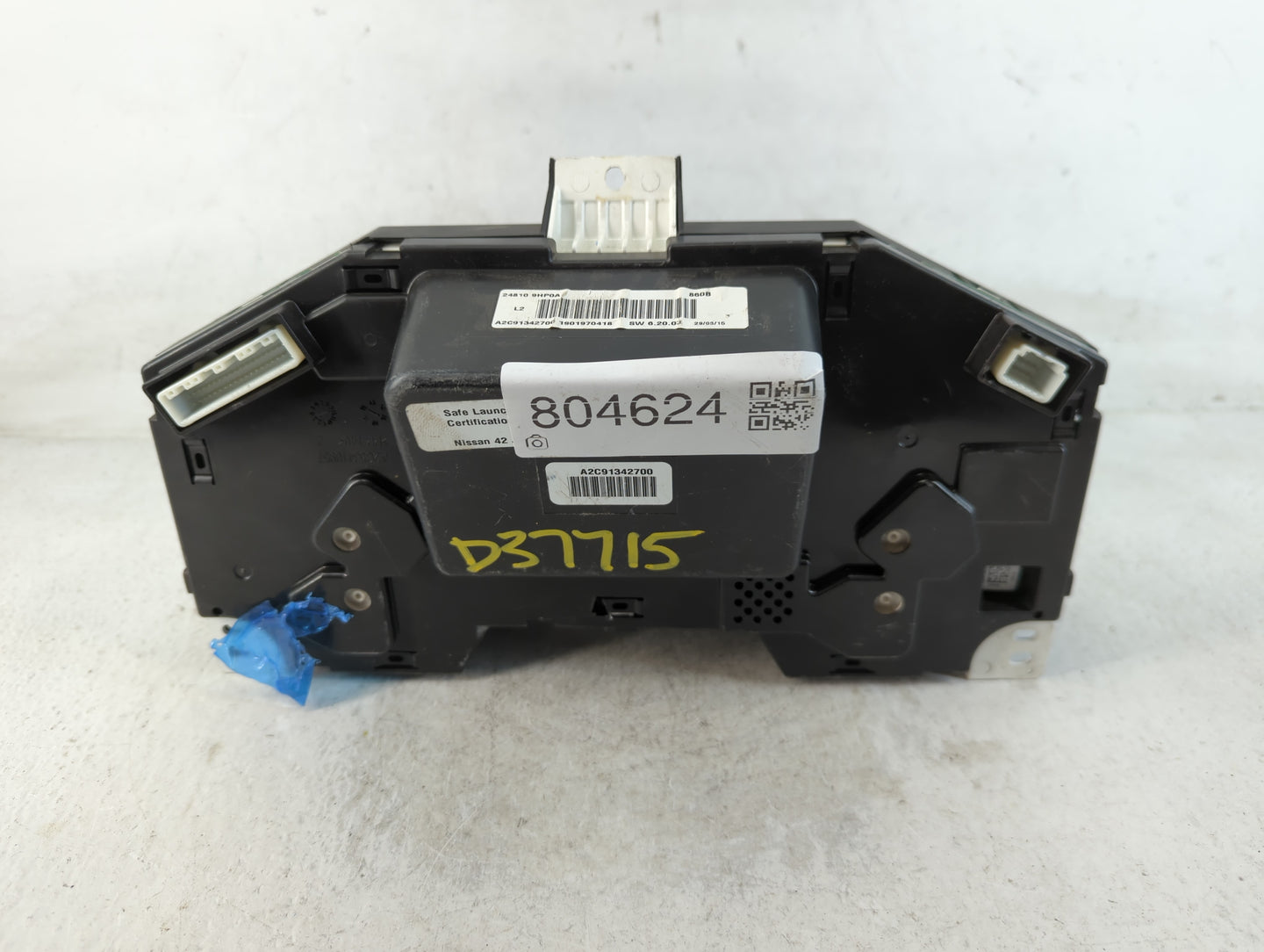 2015 Nissan Altima Instrument Cluster Speedometer Gauges P/N:A2C91342700 24810 9HP0A Fits OEM Used Auto Parts - Oemusedautop