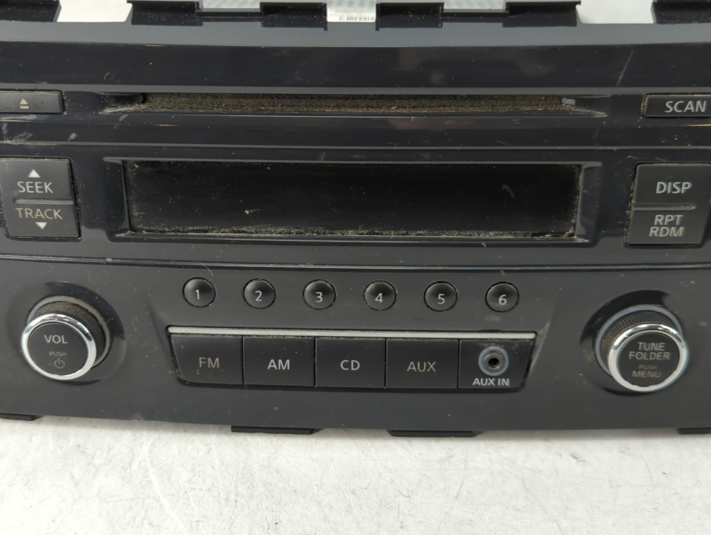 2013-2015 Nissan Altima Radio AM FM Cd Player Receiver Replacement P/N:28185 3TB0G Fits Fits 2013 2014 2015 OEM Used Auto Pa