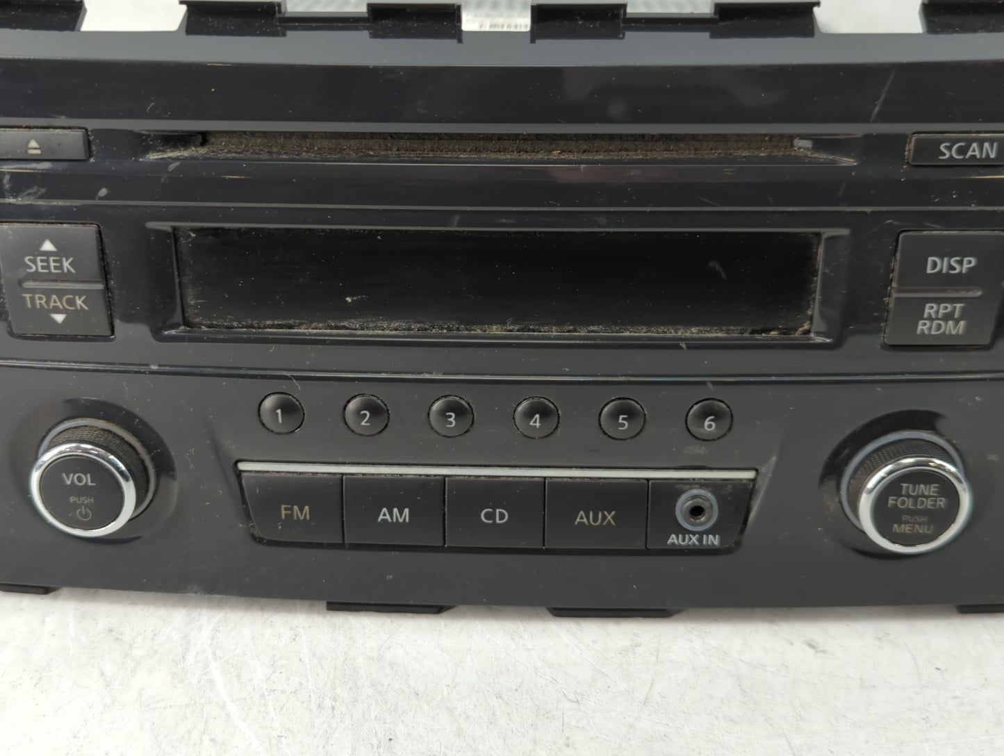 2013-2015 Nissan Altima Radio AM FM Cd Player Receiver Replacement P/N:28185 3TB0G Fits Fits 2013 2014 2015 OEM Used Auto Pa