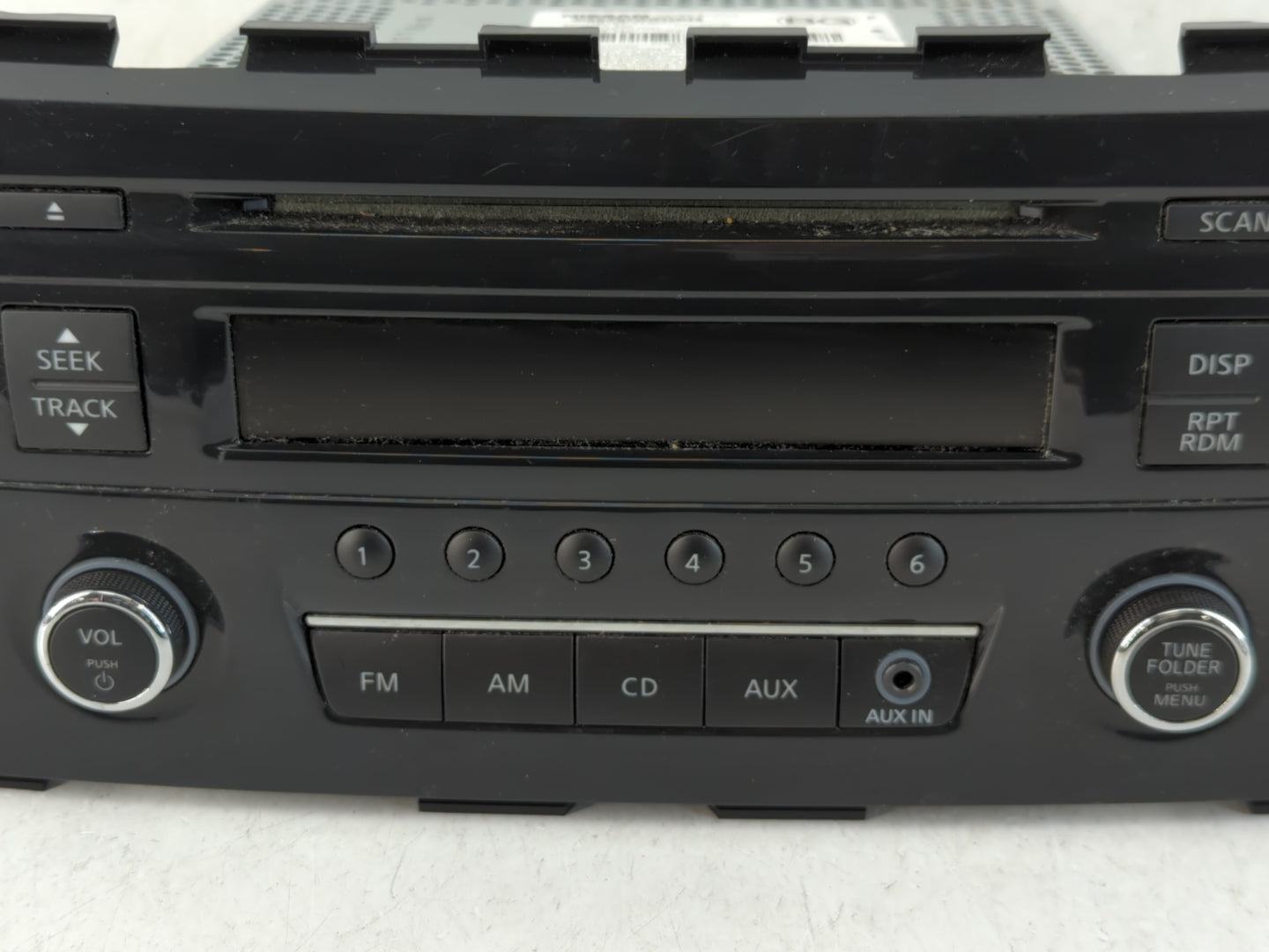2013-2015 Nissan Altima Radio AM FM Cd Player Receiver Replacement P/N:28185 3TB0G Fits Fits 2013 2014 2015 OEM Used Auto Pa