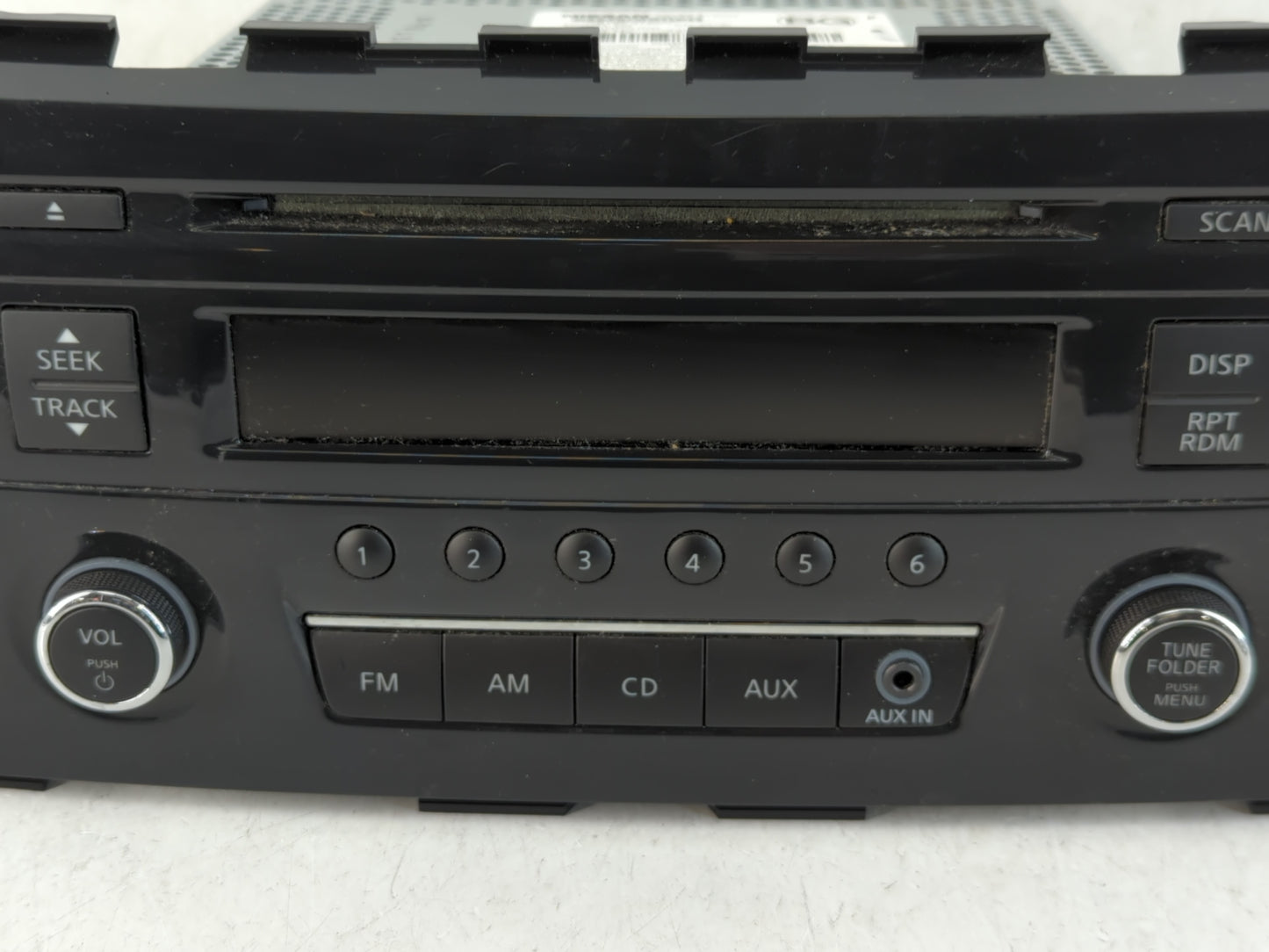 2013-2015 Nissan Altima Radio AM FM Cd Player Receiver Replacement P/N:28185 3TB0G Fits Fits 2013 2014 2015 OEM Used Auto Pa