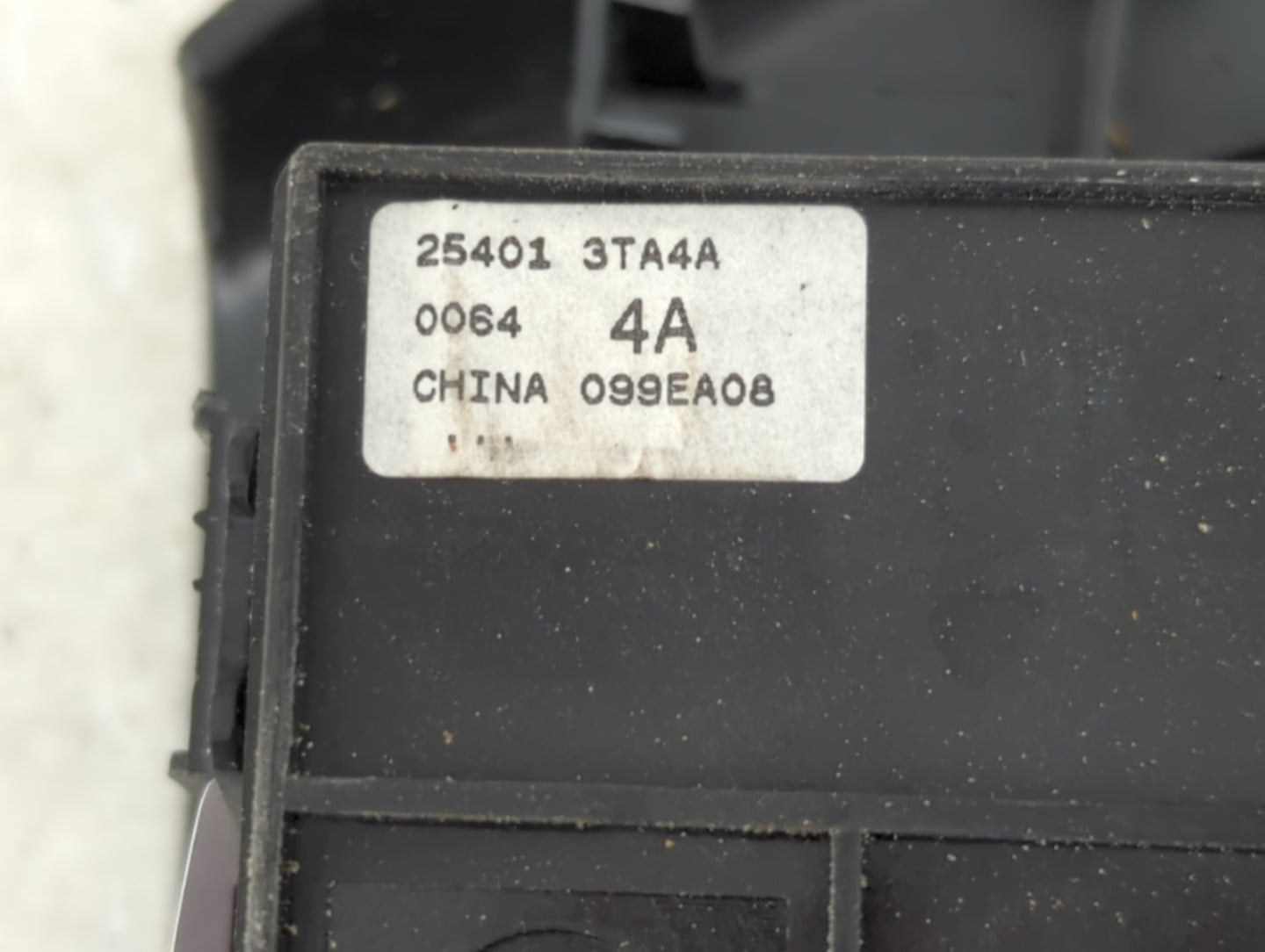 2013-2018 Nissan Altima Master Power Window Switch Replacement Driver Side Left P/N:25401 3TA4A Fits OEM Used Auto Parts - O