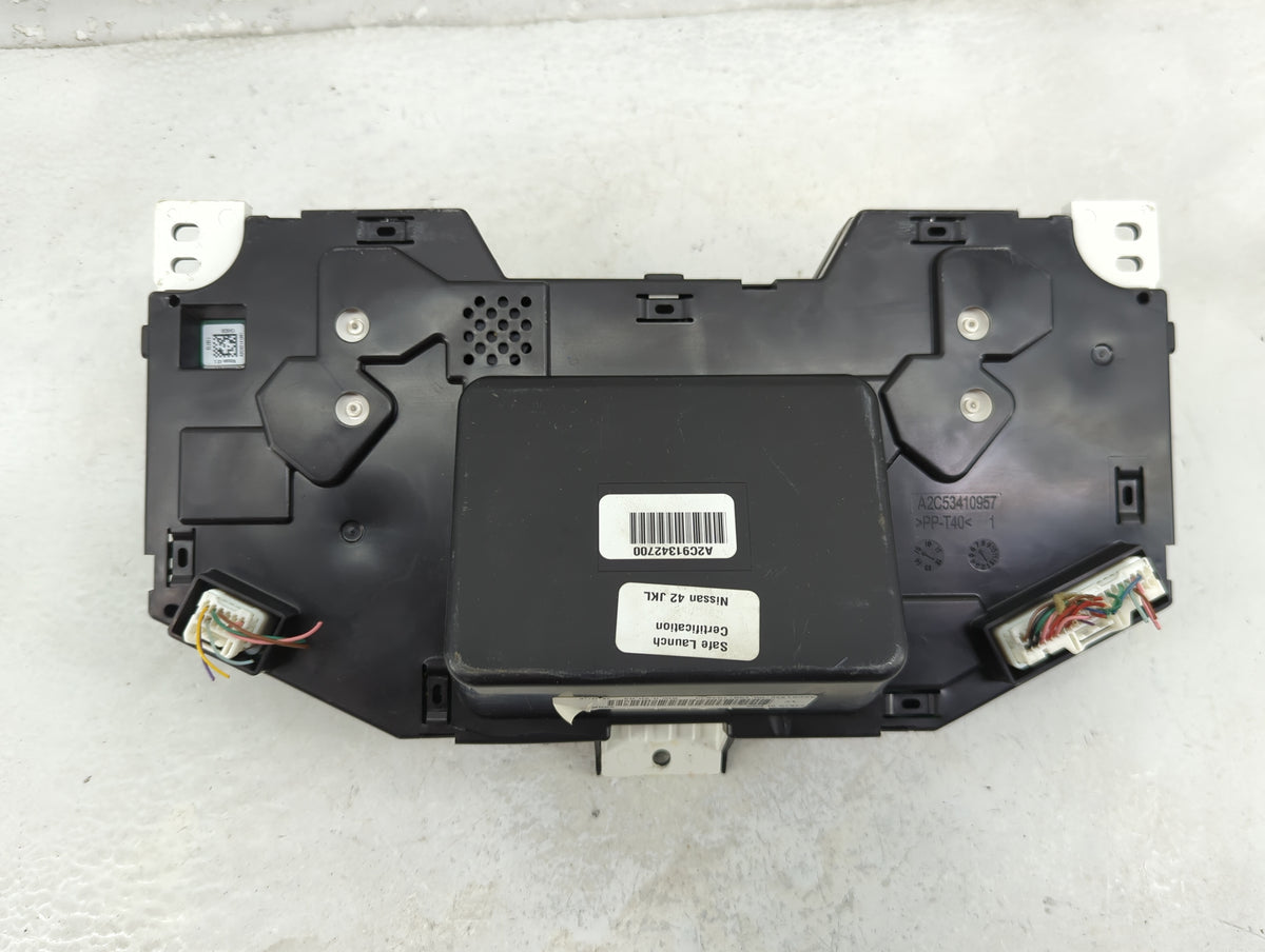 2015 Nissan Altima Instrument Cluster Speedometer Gauges P/N:24810 9HP0A Miles:100K Fits OEM Used Auto Parts - Oemusedautopa