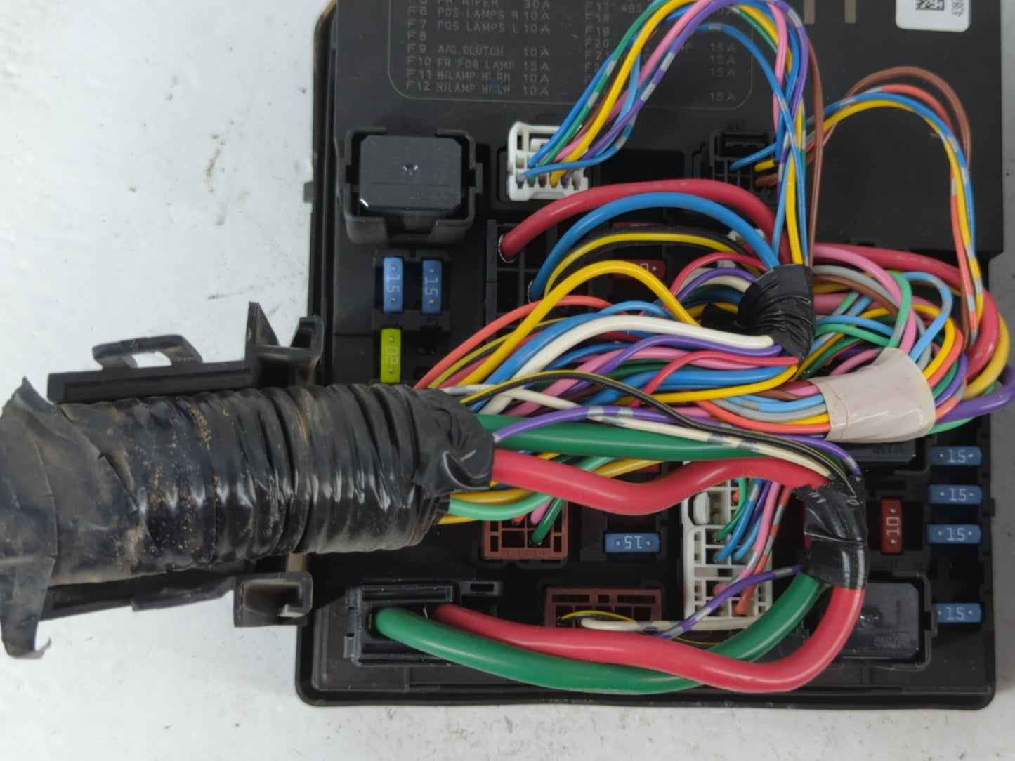 2015 Nissan Altima Fusebox Fuse Box Panel Relay Module P/N:3S0J00101 Fits OEM Used Auto Parts - Oemusedautoparts1.com