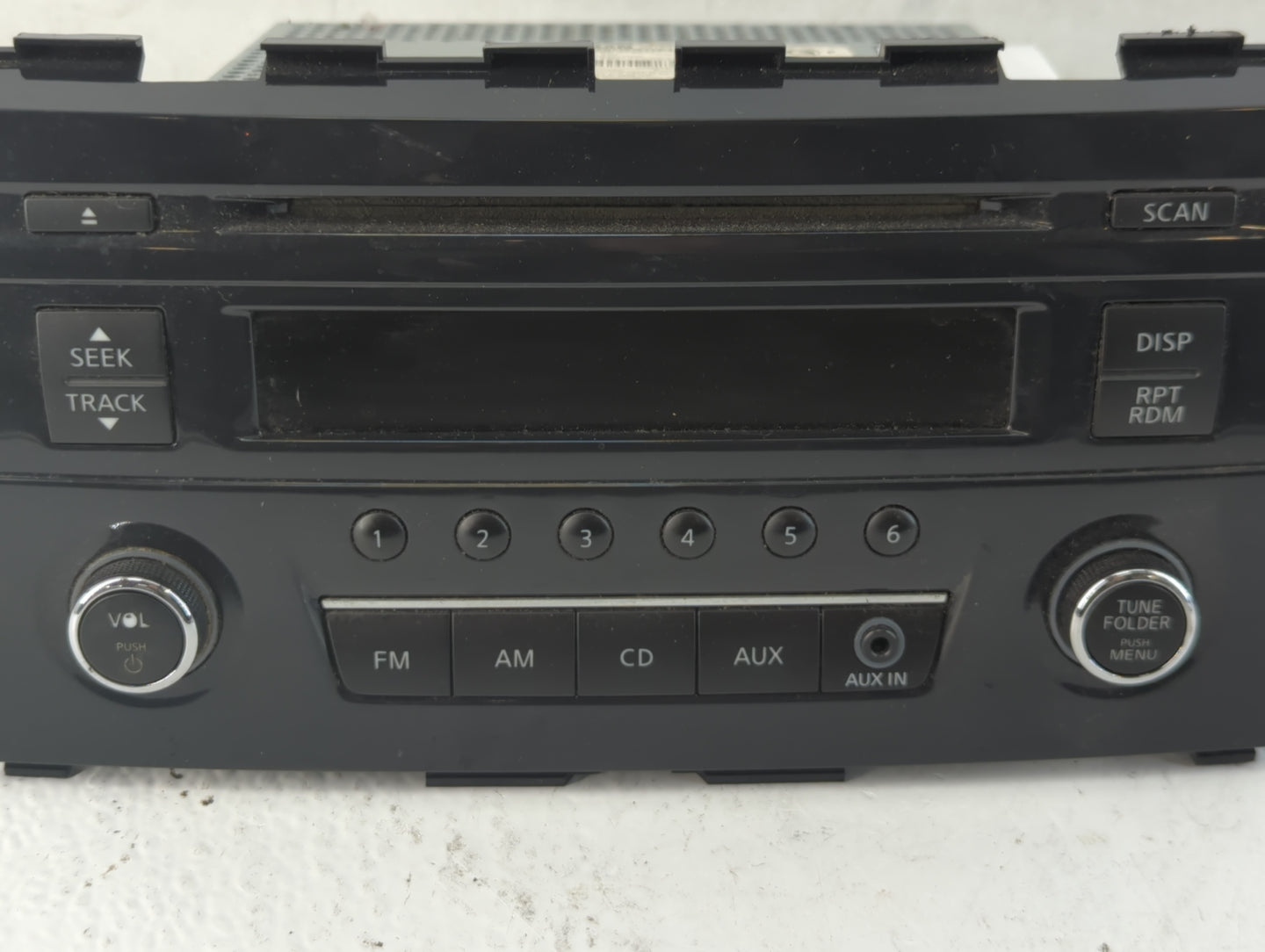 2015 Nissan Altima Radio AM FM Cd Player Receiver Replacement P/N:28185 3TB0G Fits OEM Used Auto Parts - Oemusedautoparts1.c