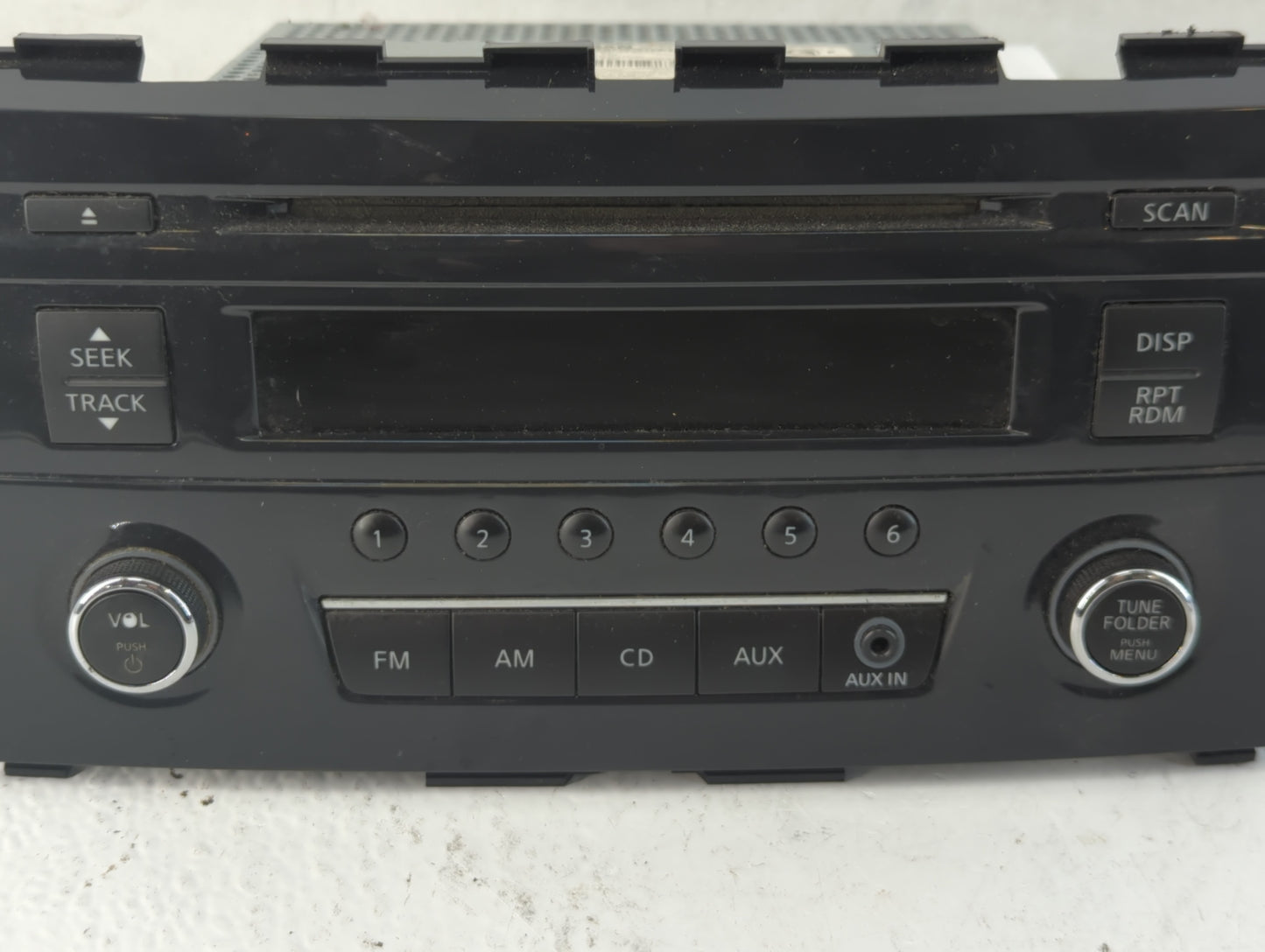 2015 Nissan Altima Radio AM FM Cd Player Receiver Replacement P/N:28185 3TB0G Fits OEM Used Auto Parts - Oemusedautoparts1.c
