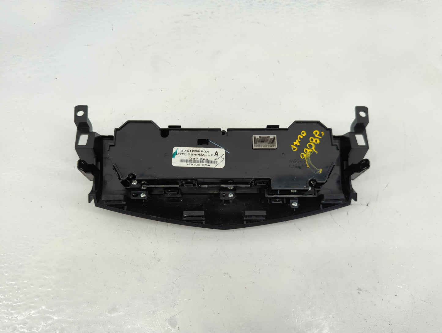 2015 Nissan Altima Climate Control Module Temperature AC/Heater Replacement P/N:275109hp0a Fits OEM Used Auto Parts - Oemuse