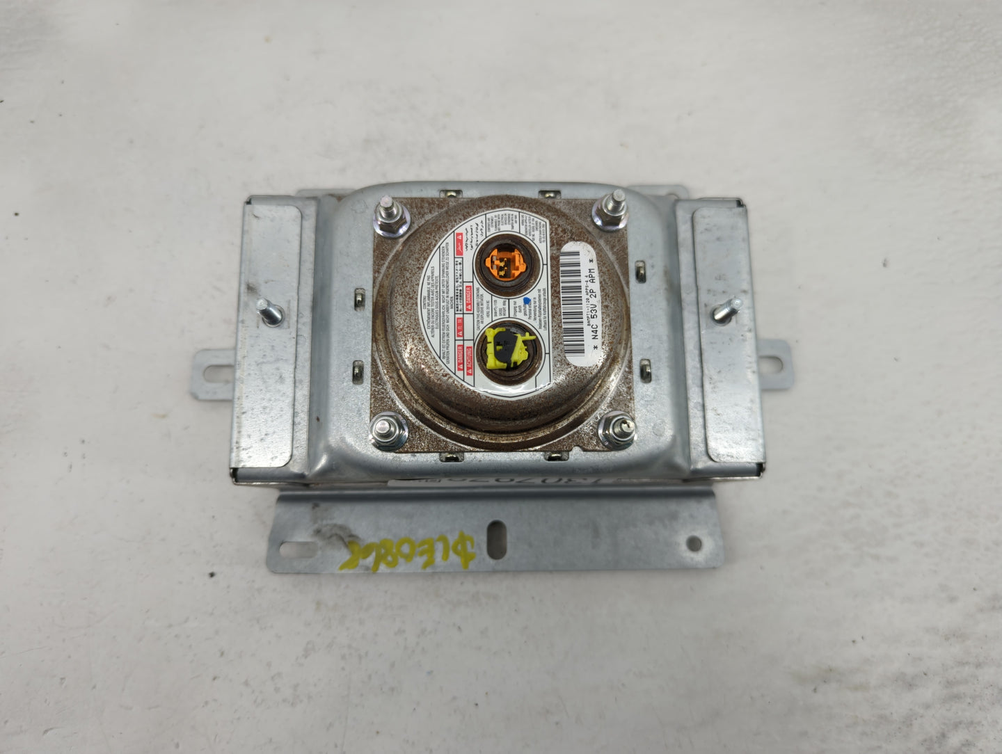 2008-2015 Nissan Armada Air Bag Passenger Right Dashboard OEM P/N:98520-ZQ00A Fits Fits 2008 2009 2010 2011 2012 2013 2014 2